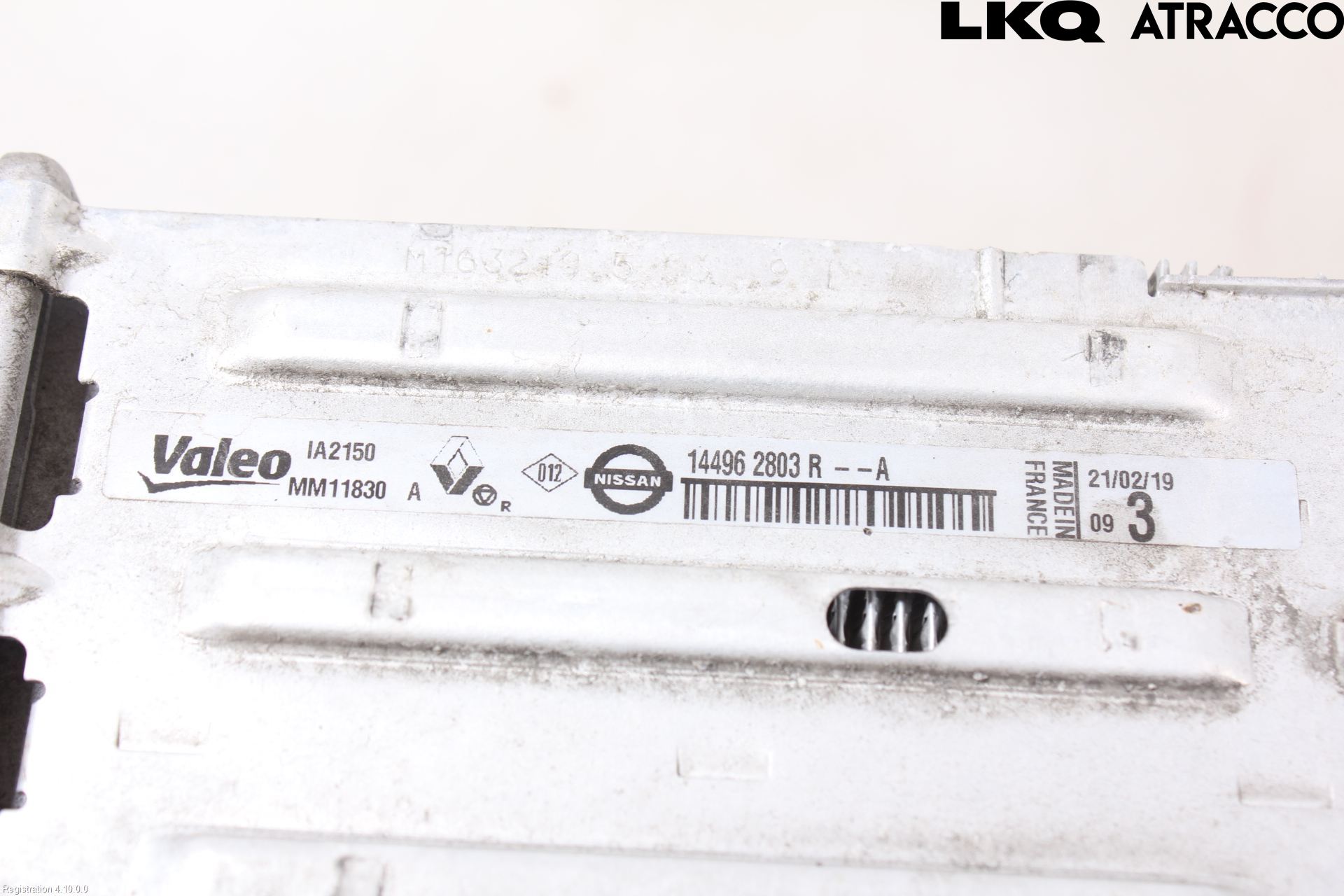 Nissan QASHQAI 17-21 Intercooler Radiator