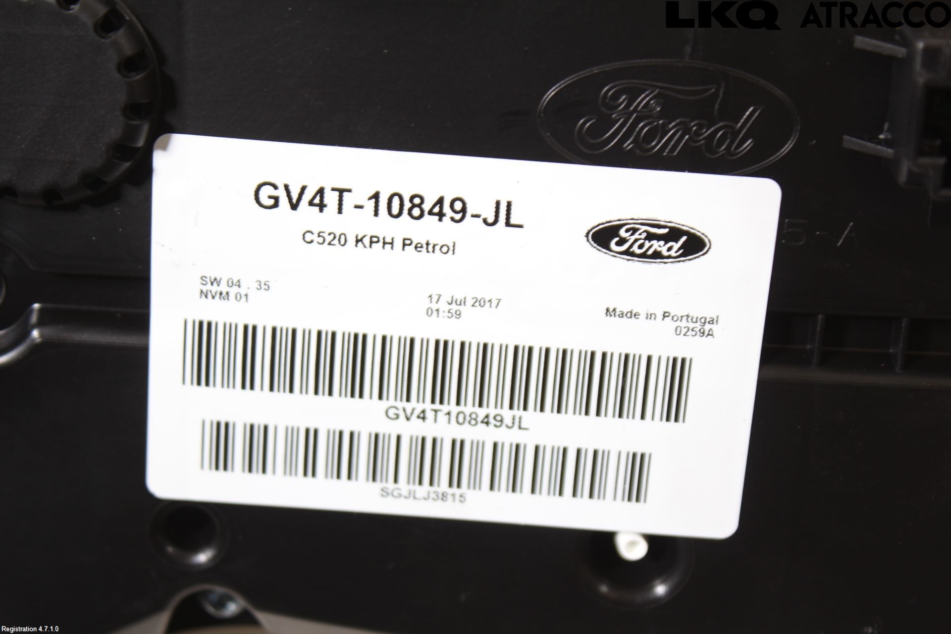 Ford KUGA 13-16 Instr Kombinert