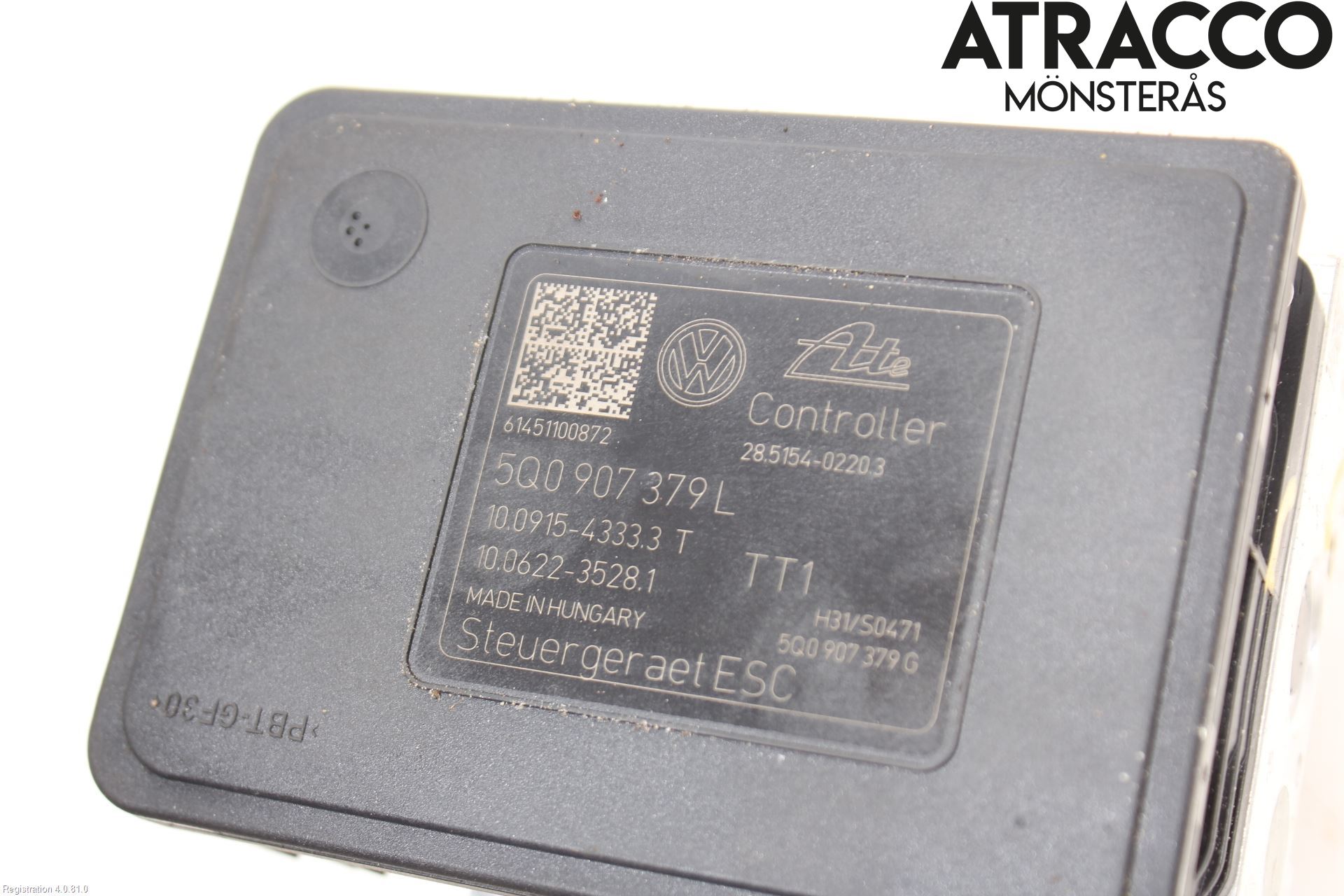 Volkswagen VW GOLF / E-GOLF VII 13-20 Abs Hydraulikkaggregat