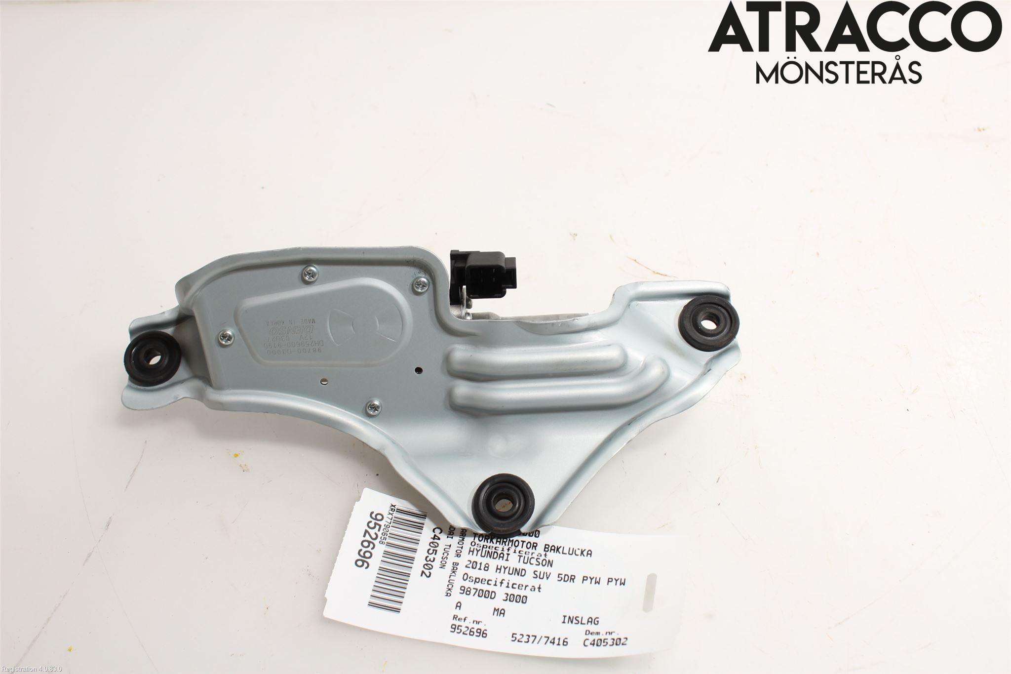 Hyundai TUCSON 05- Viskermotor Bakluke