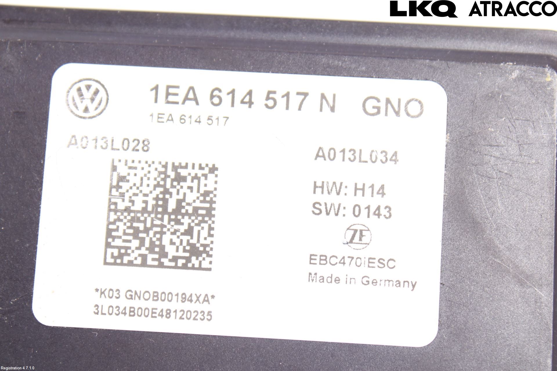Volkswagen VW ID.3 21- Abs Hydraulikkaggregat