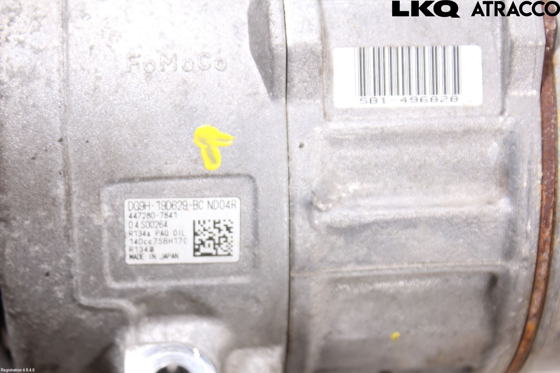 Ford MONDEO 15-22 Varme Ac Kompressor