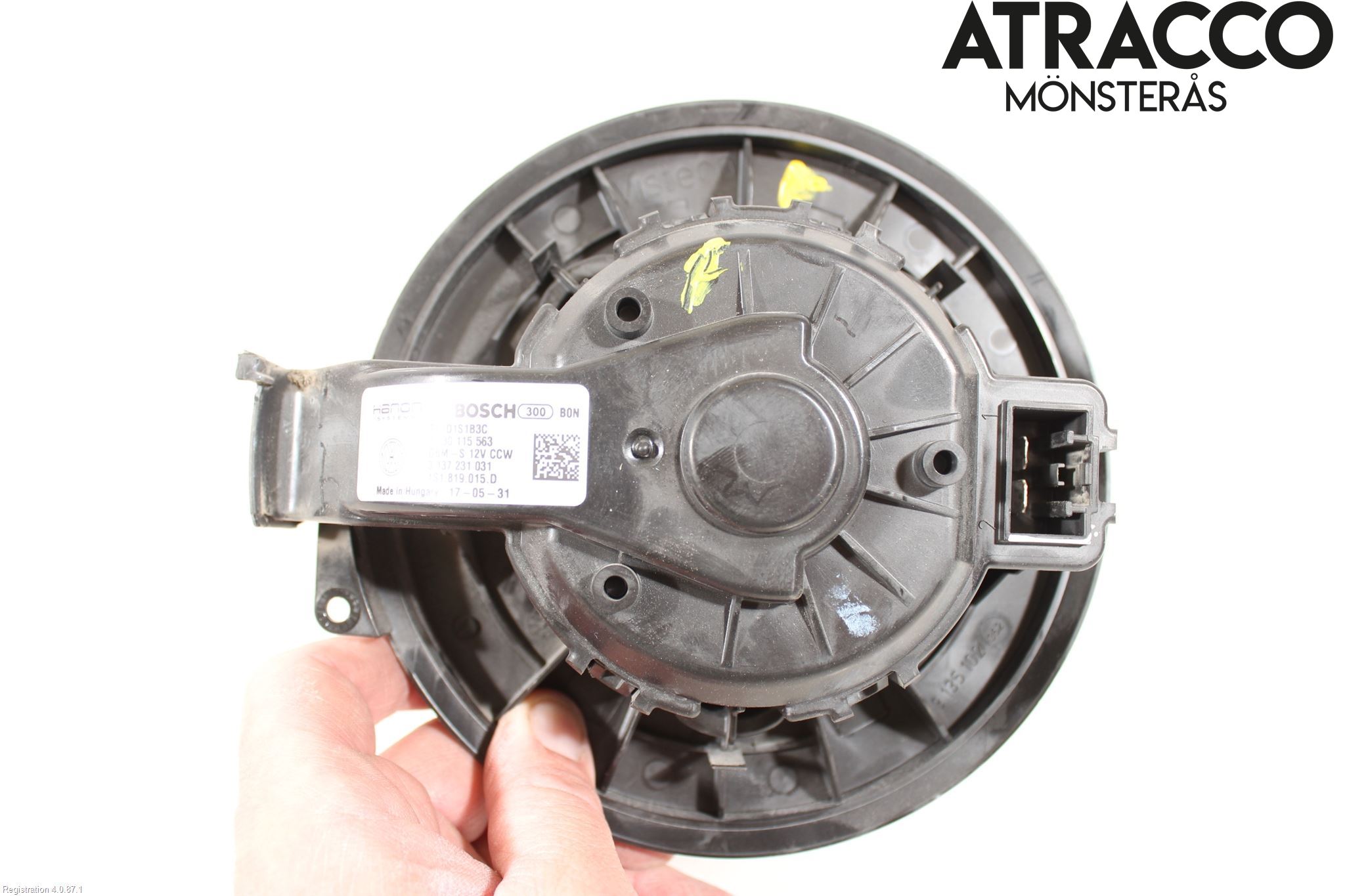 Skoda CITIGO / CITIGO E IV Varmeapparat Viftemotor