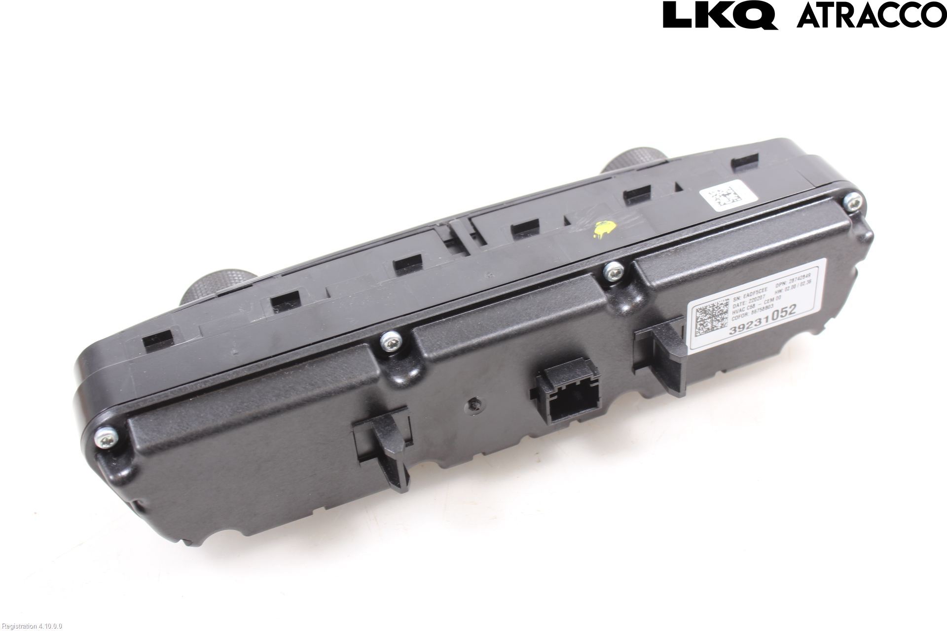 Opel CORSA F, CORSA-E 20- Varme Ac Betjening-Display