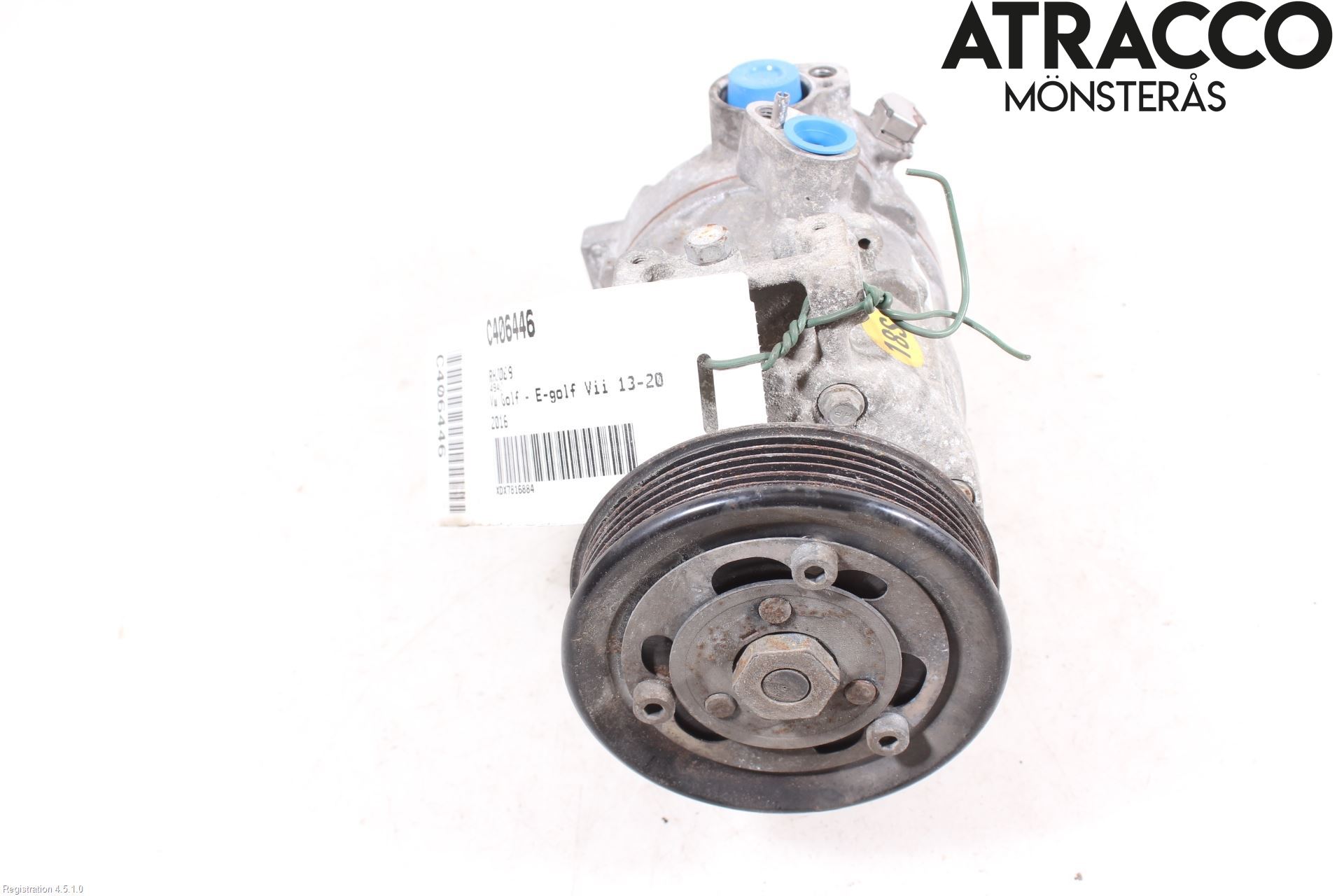 Volkswagen VW GOLF / E-GOLF VII 13-20 Varme Ac Kompressor