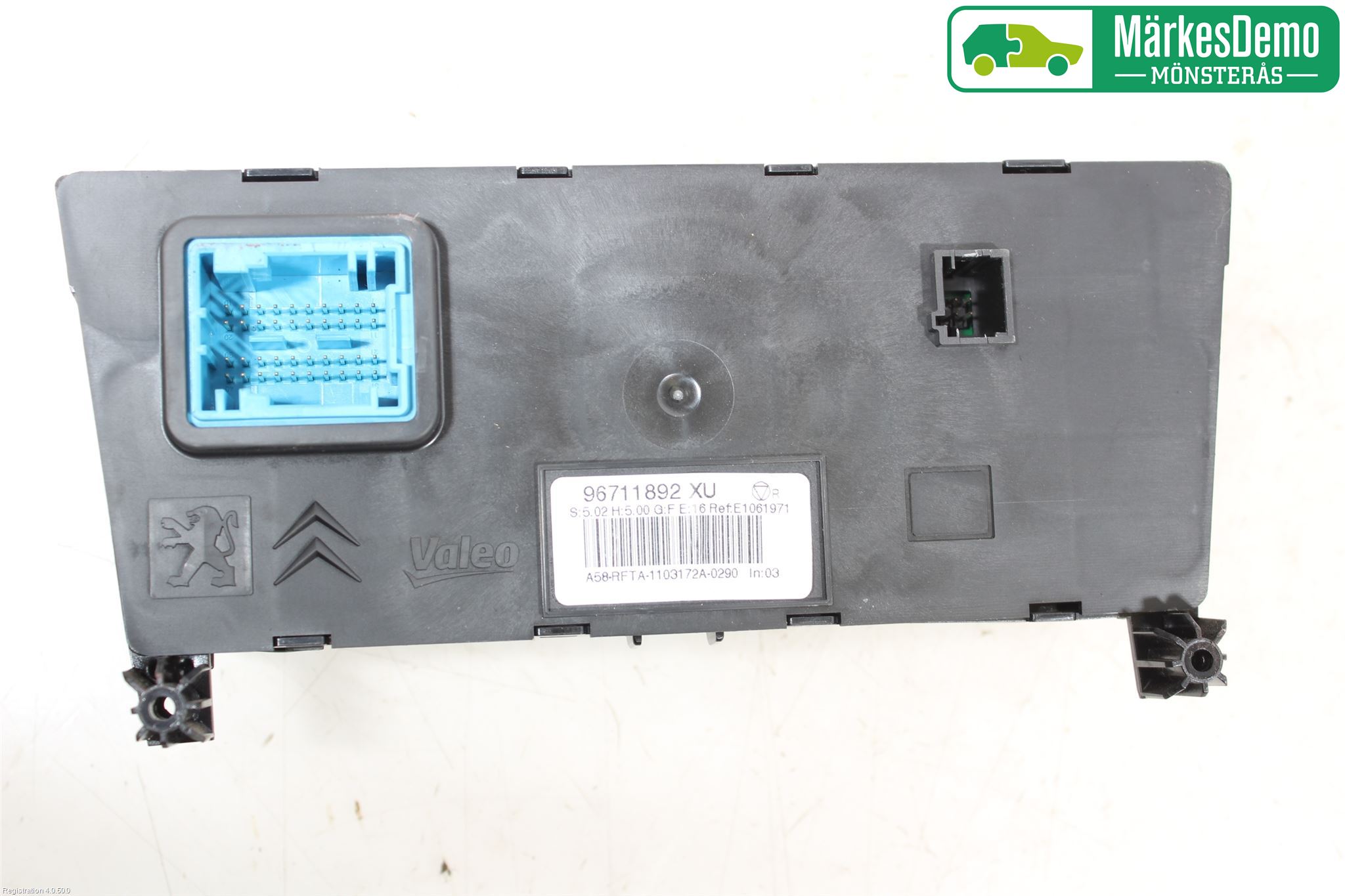 Citroen C3 PICASSO Varme Ac Betjening-Display
