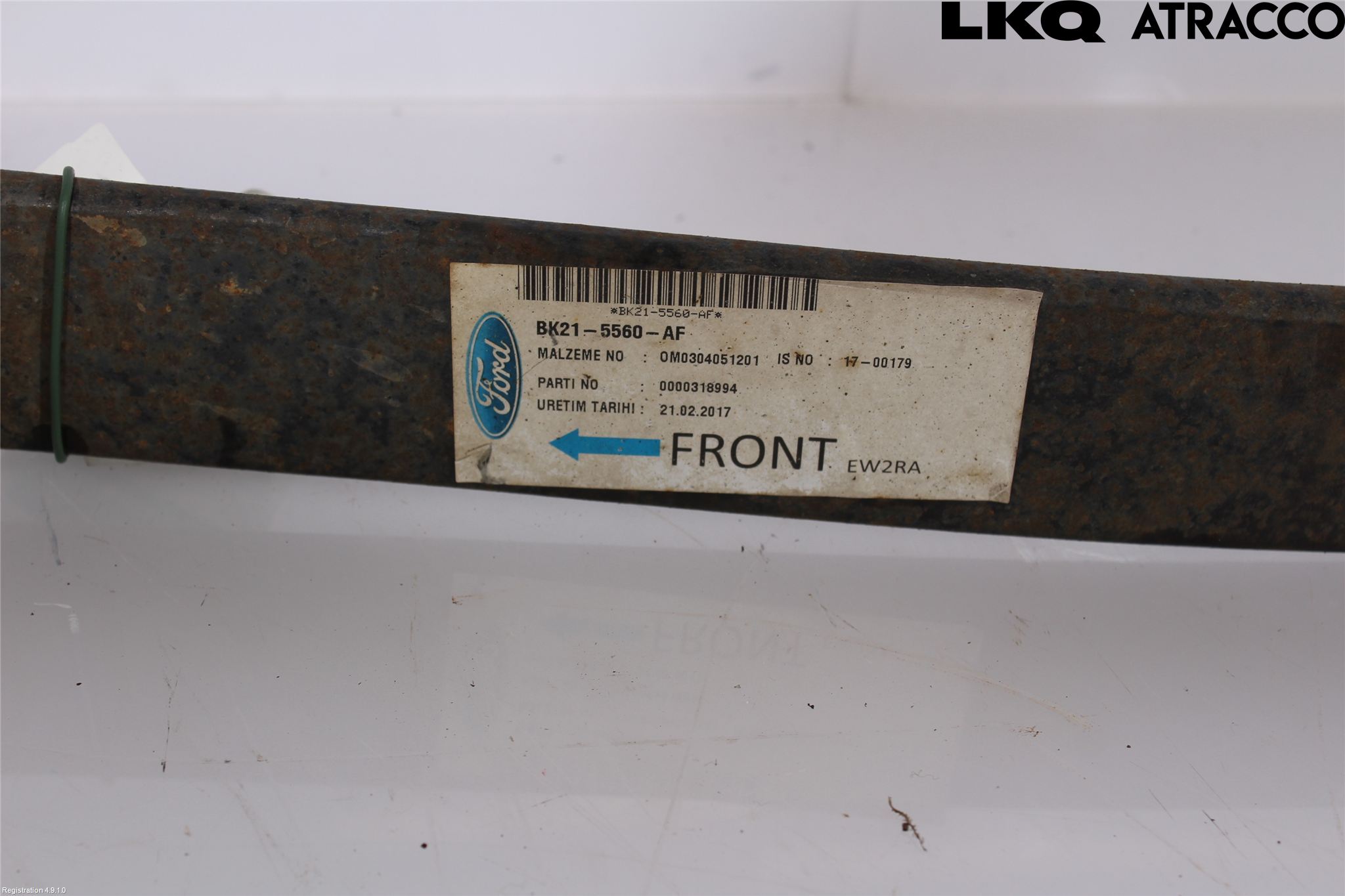 Ford TRANSIT SKÅP/BUSS 14-22 Fjær Bak Blad