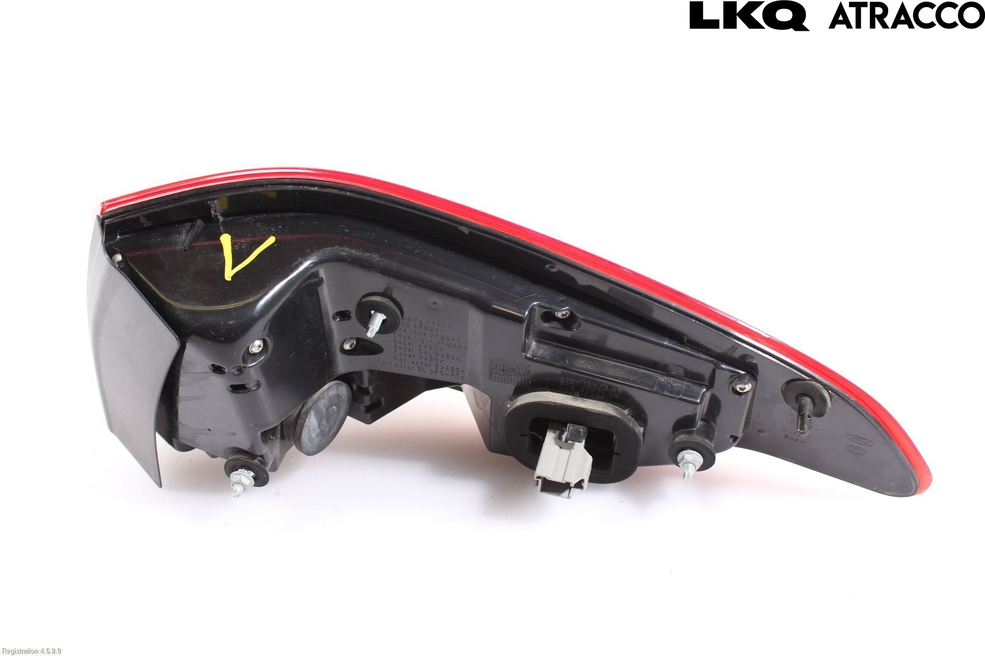 Ford S-MAX 06-15 Baklykt Venstre