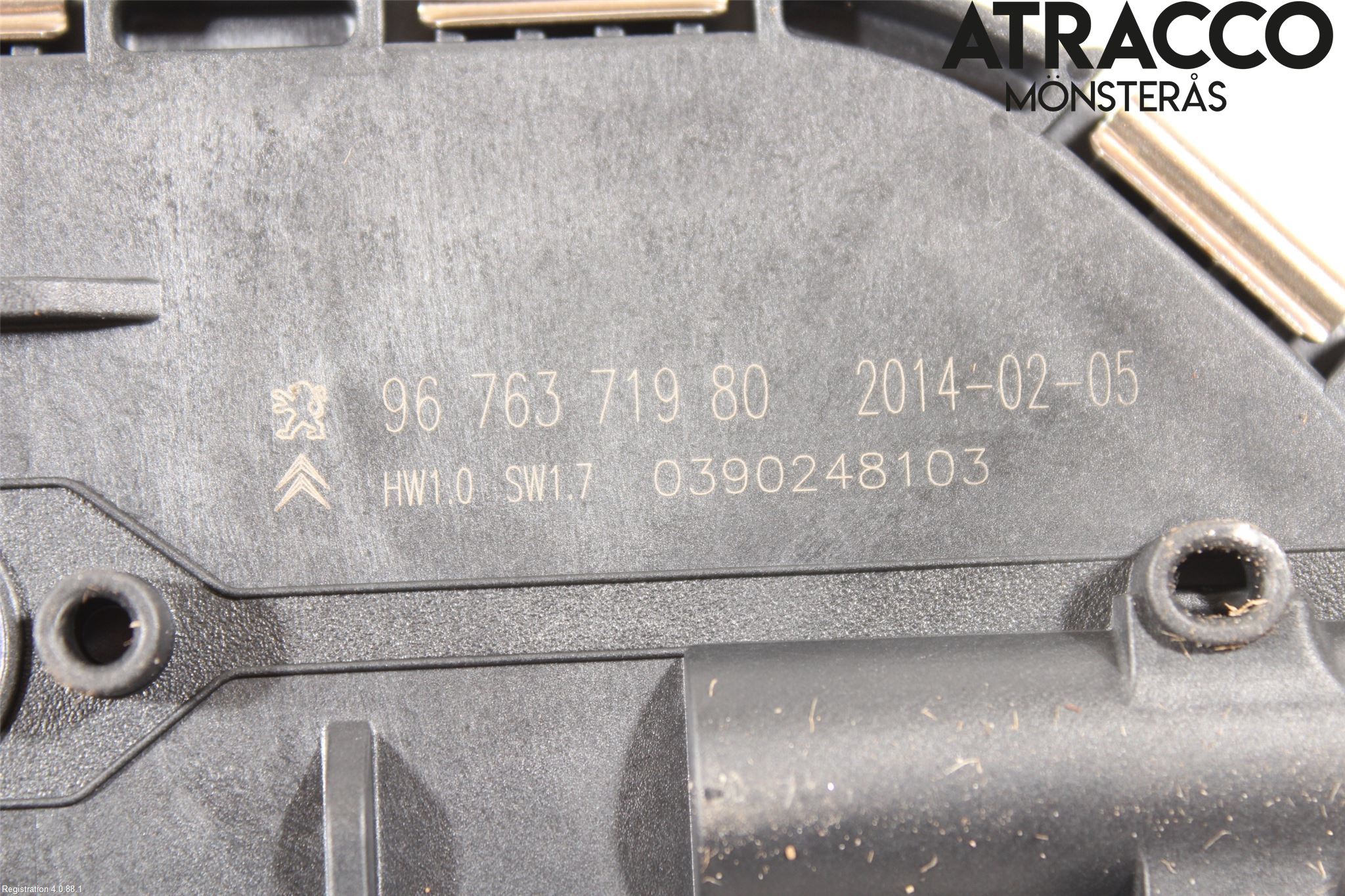 Citroen C4 GRAND PICASSO 14-18 Viskermotor Frontrute