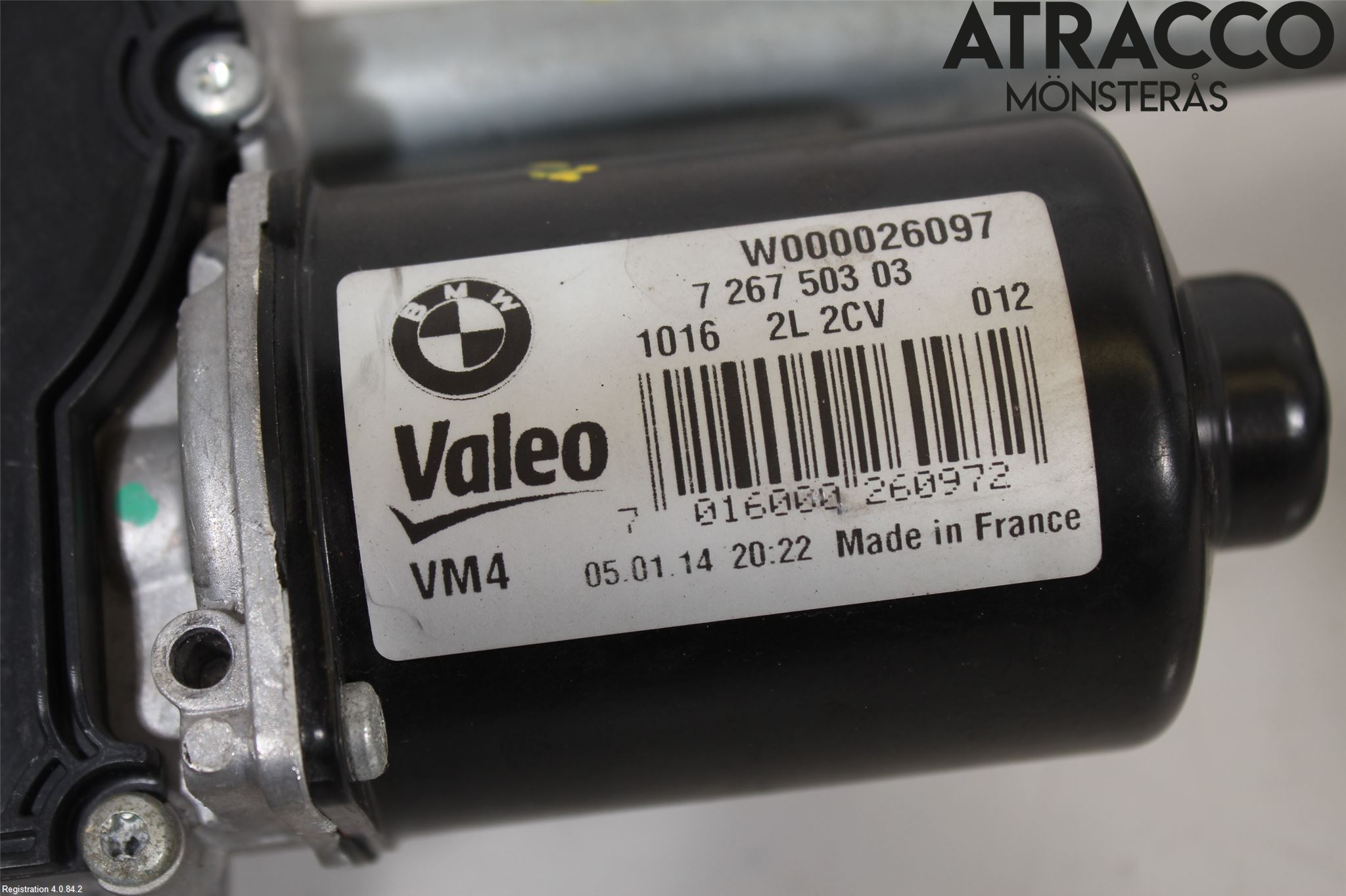 BMW 1 F20/F21 11-19 Viskeroverføring Frontrute
