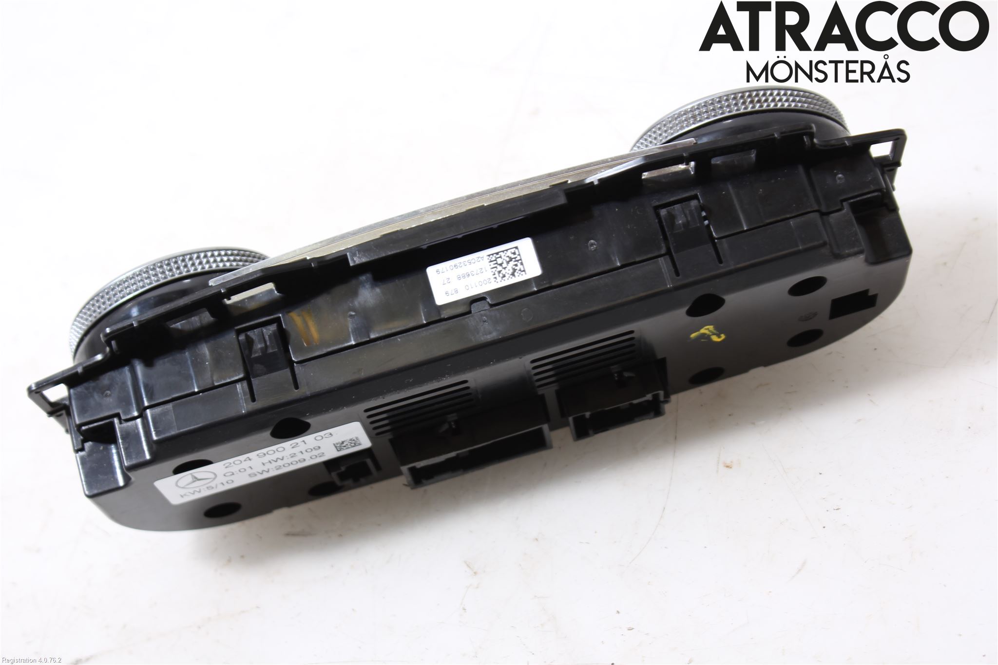 Mercedes-Benz MB GLK-KLASS (X204) 08-16 Varme Ac Betjening-Display