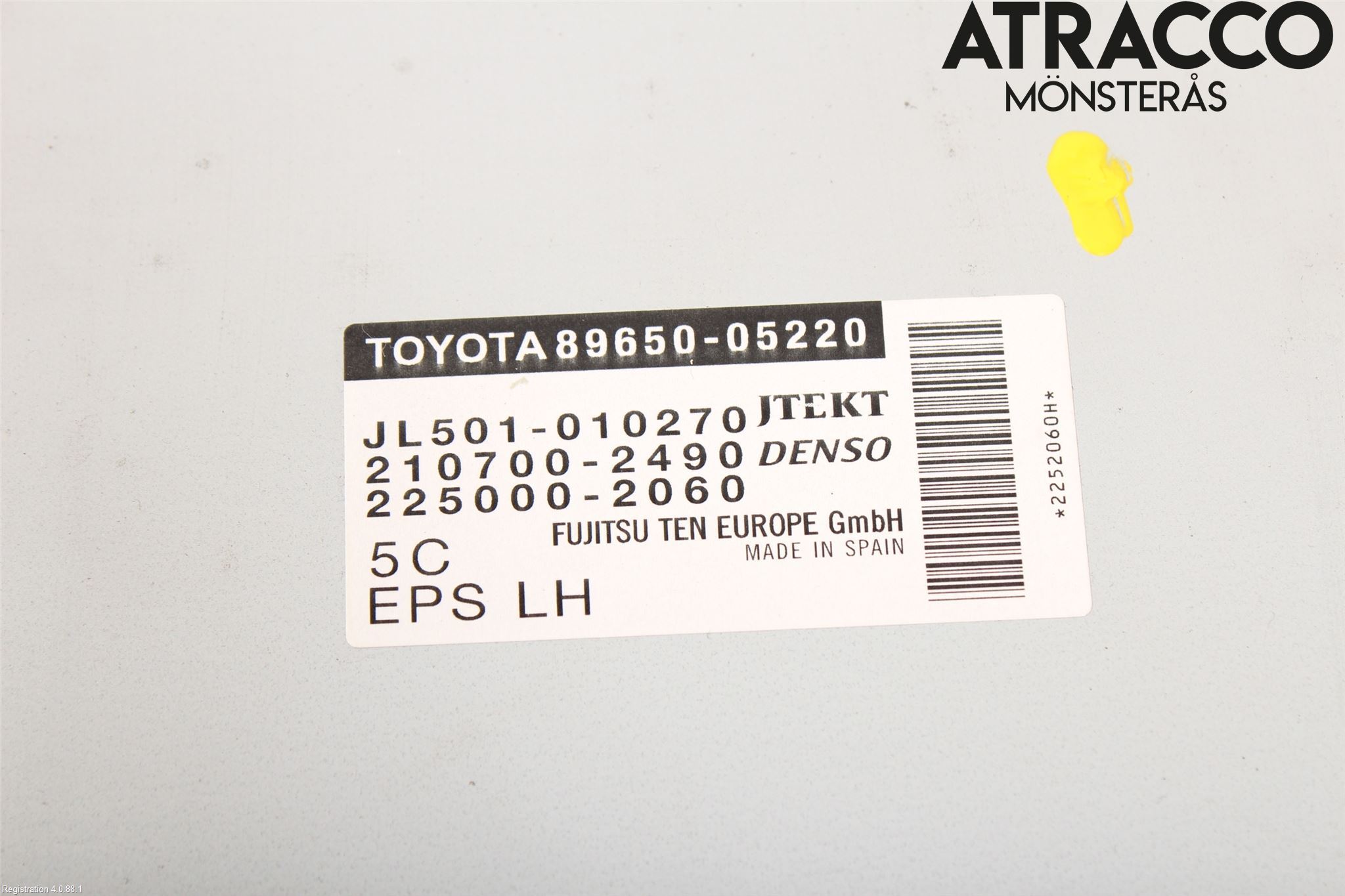 Toyota AVENSIS 16-18 Styreenhet Styreservo