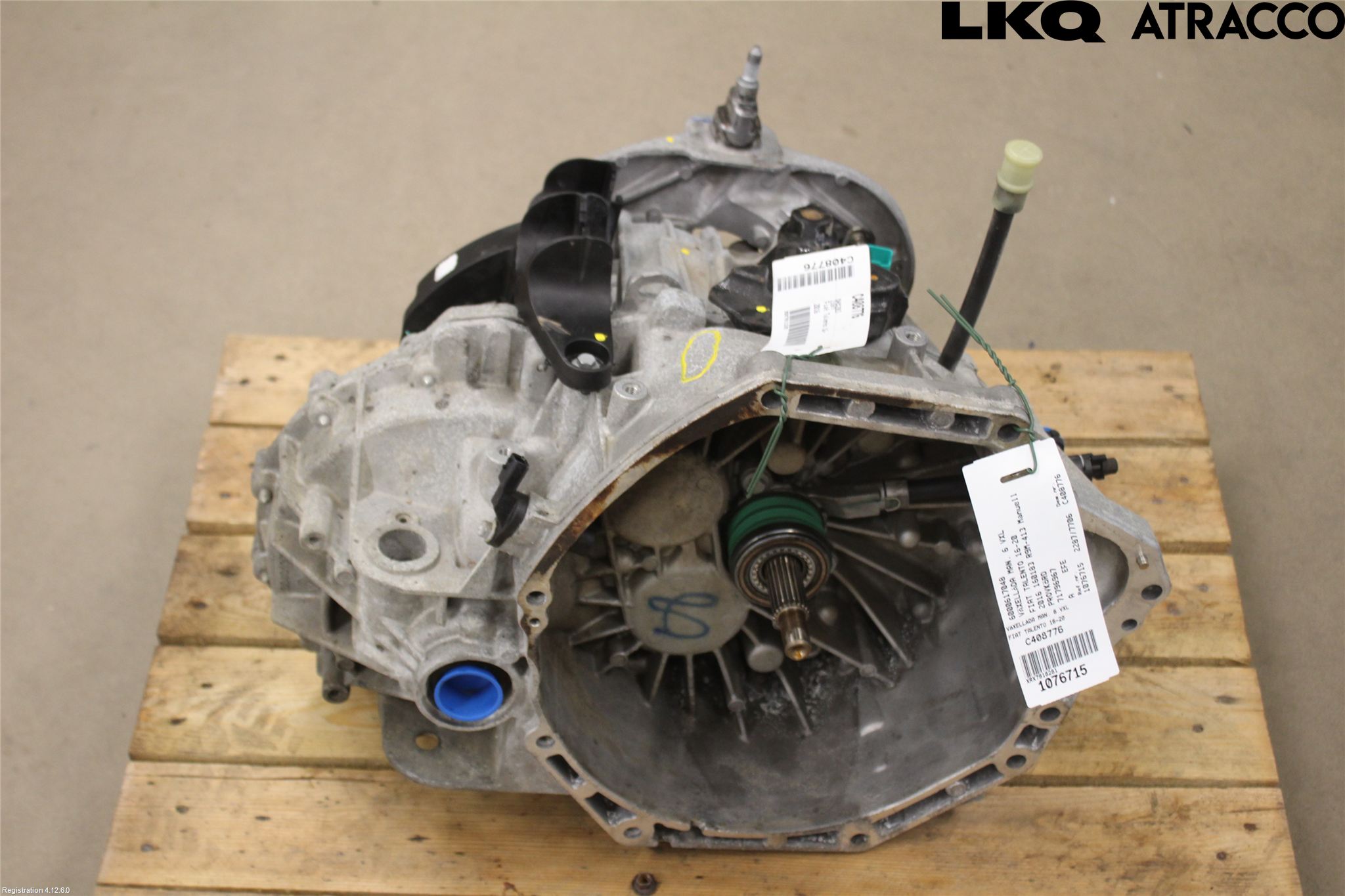 Fiat TALENTO 16- Gearkasse 6 Trinn