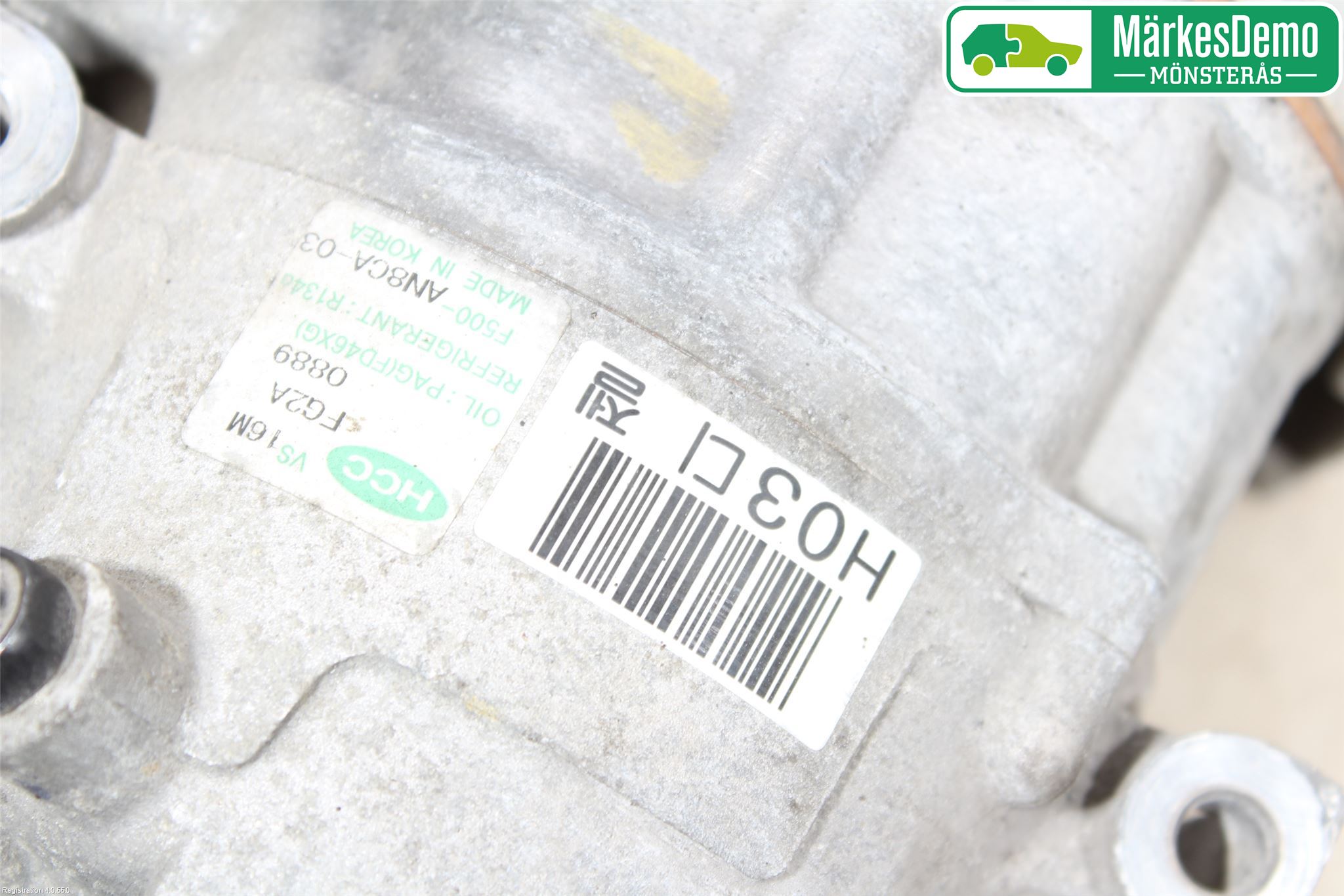 Kia CEED 06-12 Varme Ac Kompressor