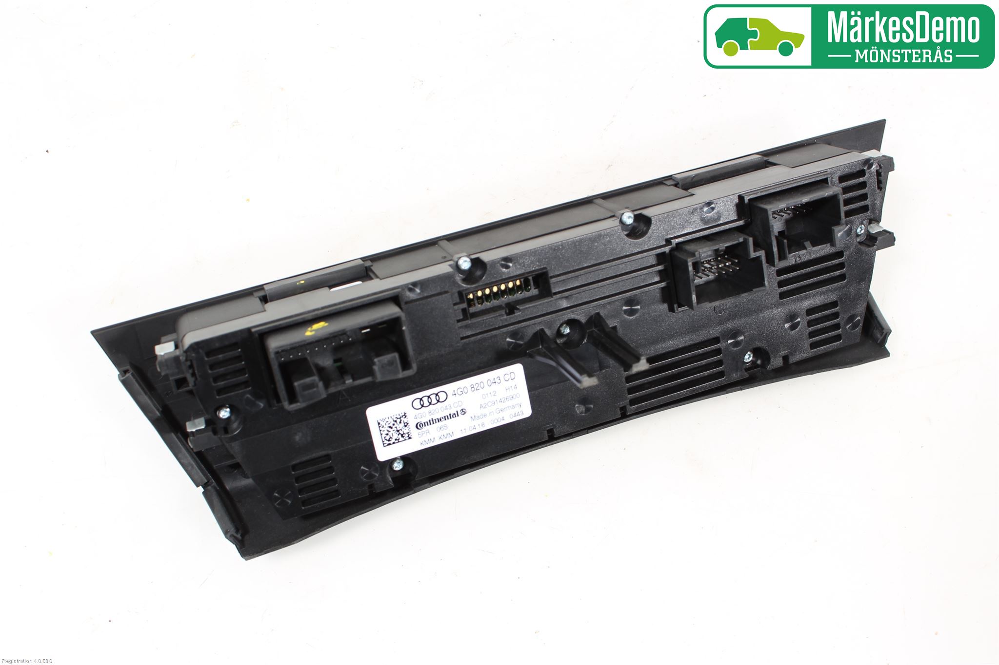Audi A6/S6 4G 11-18 Varme Ac Betjening-Display