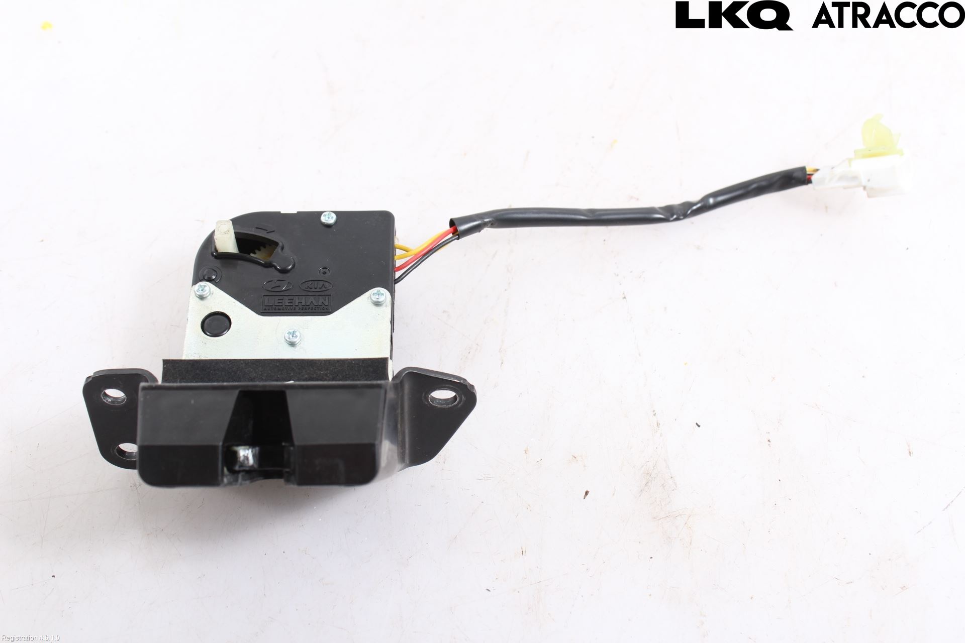Kia RIO 12-16 Bakluke-Lokk Låsekasse
