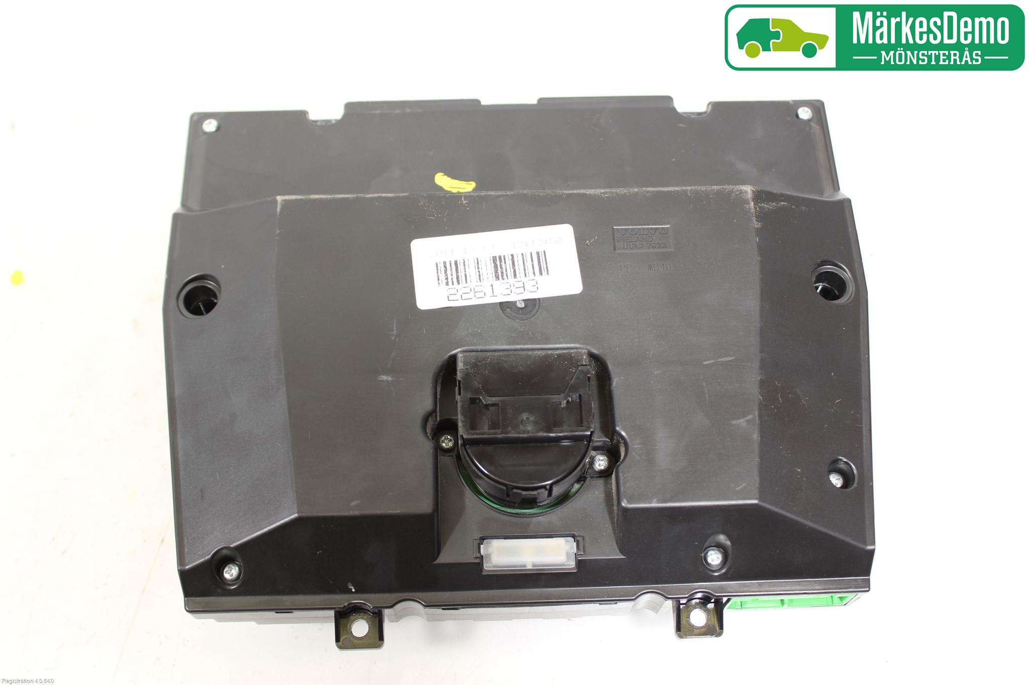 Volvo V60 11-13 Varme Ac Betjening-Display