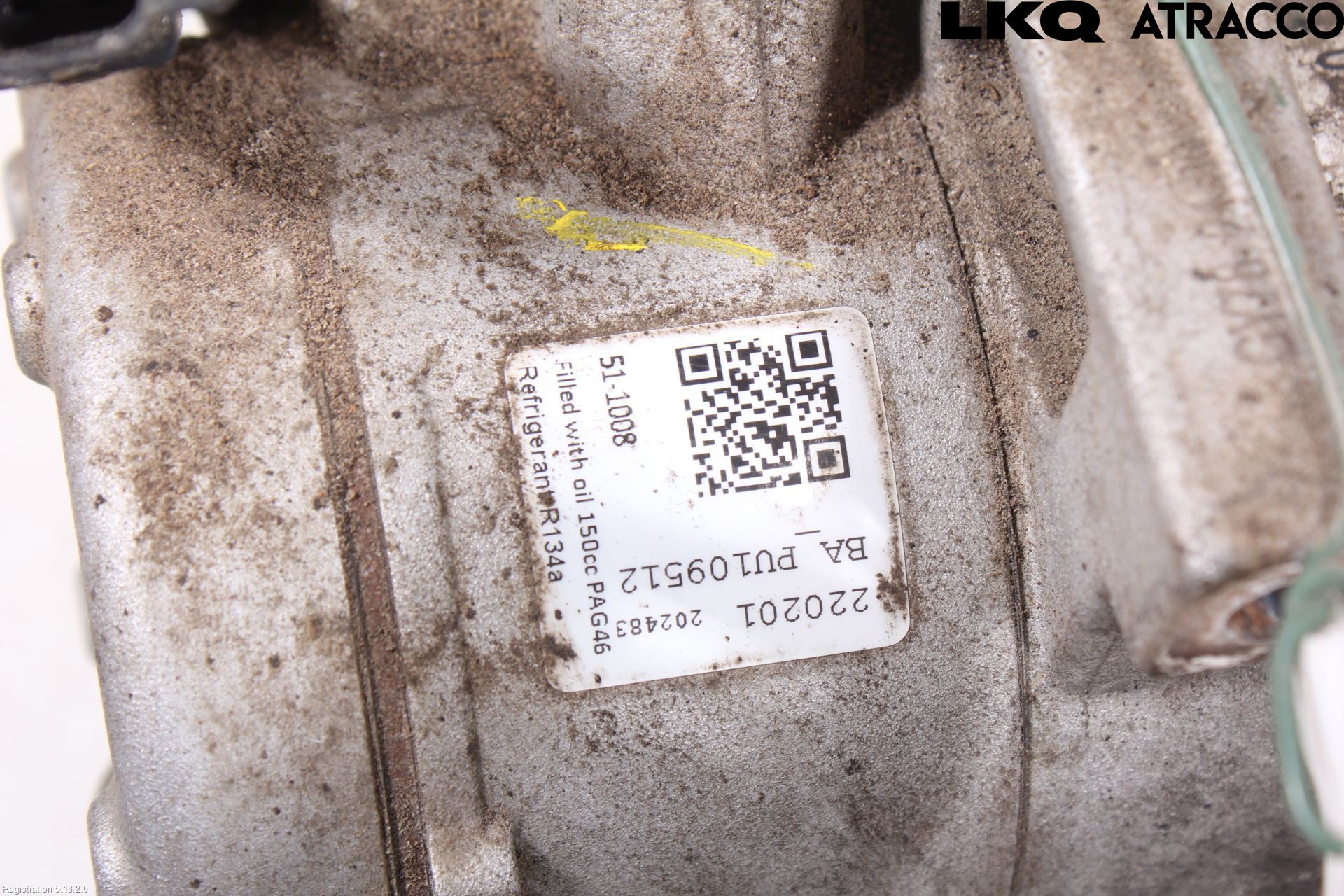 Ford RANGER EU 12-23 Varme Ac Kompressor