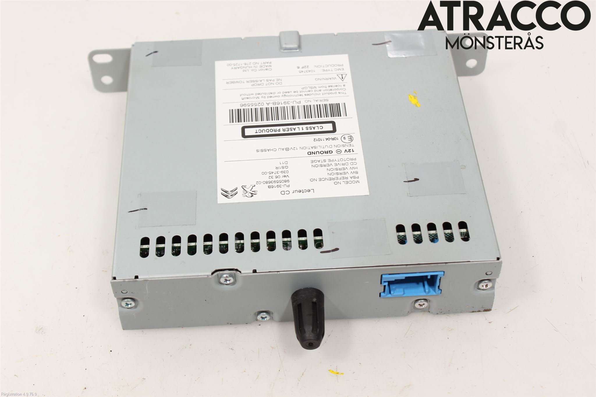 Peugeot 308 14-21 Stereo Cd Veksler