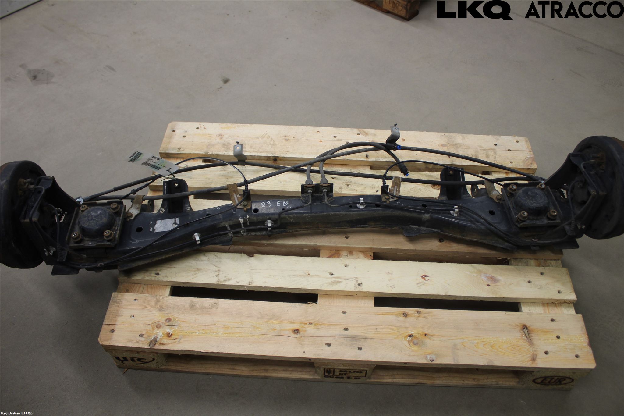 Nissan NV200/NV200 COMBI Bakaksel Feste Travers-Ramme