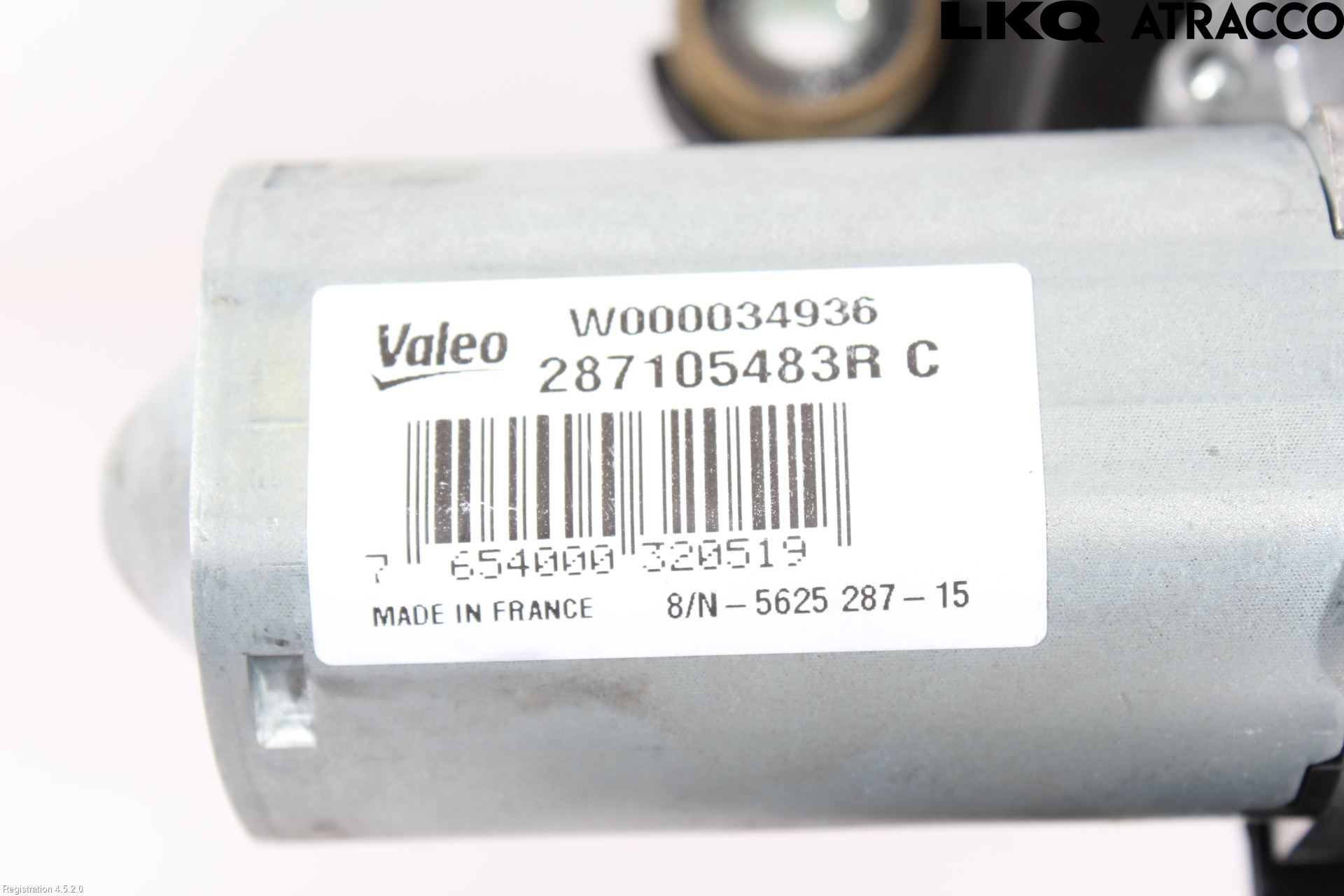 Renault CLIO IV 12-16 Viskermotor Bakluke