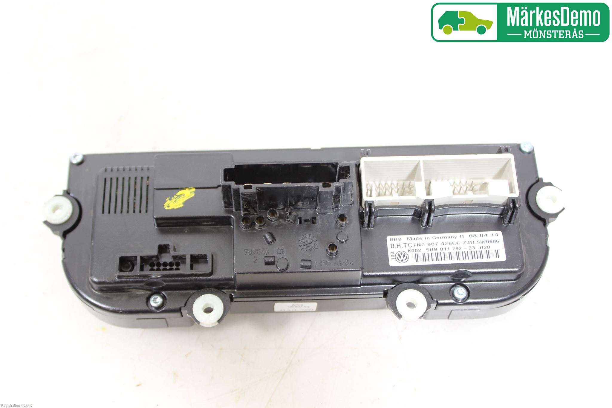 Volkswagen VW CADDY 11-15 Varme Ac Betjening-Display