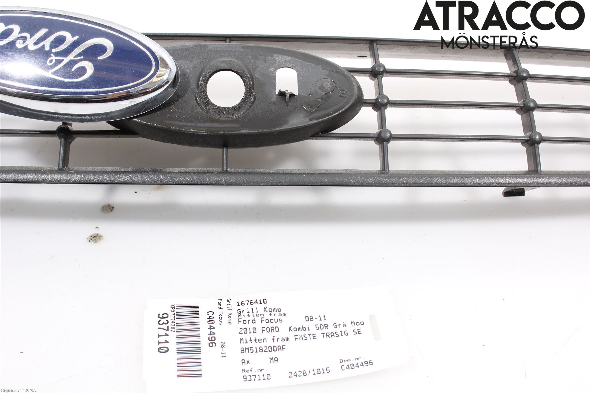 Ford FOCUS 08-11 Grill Komplett