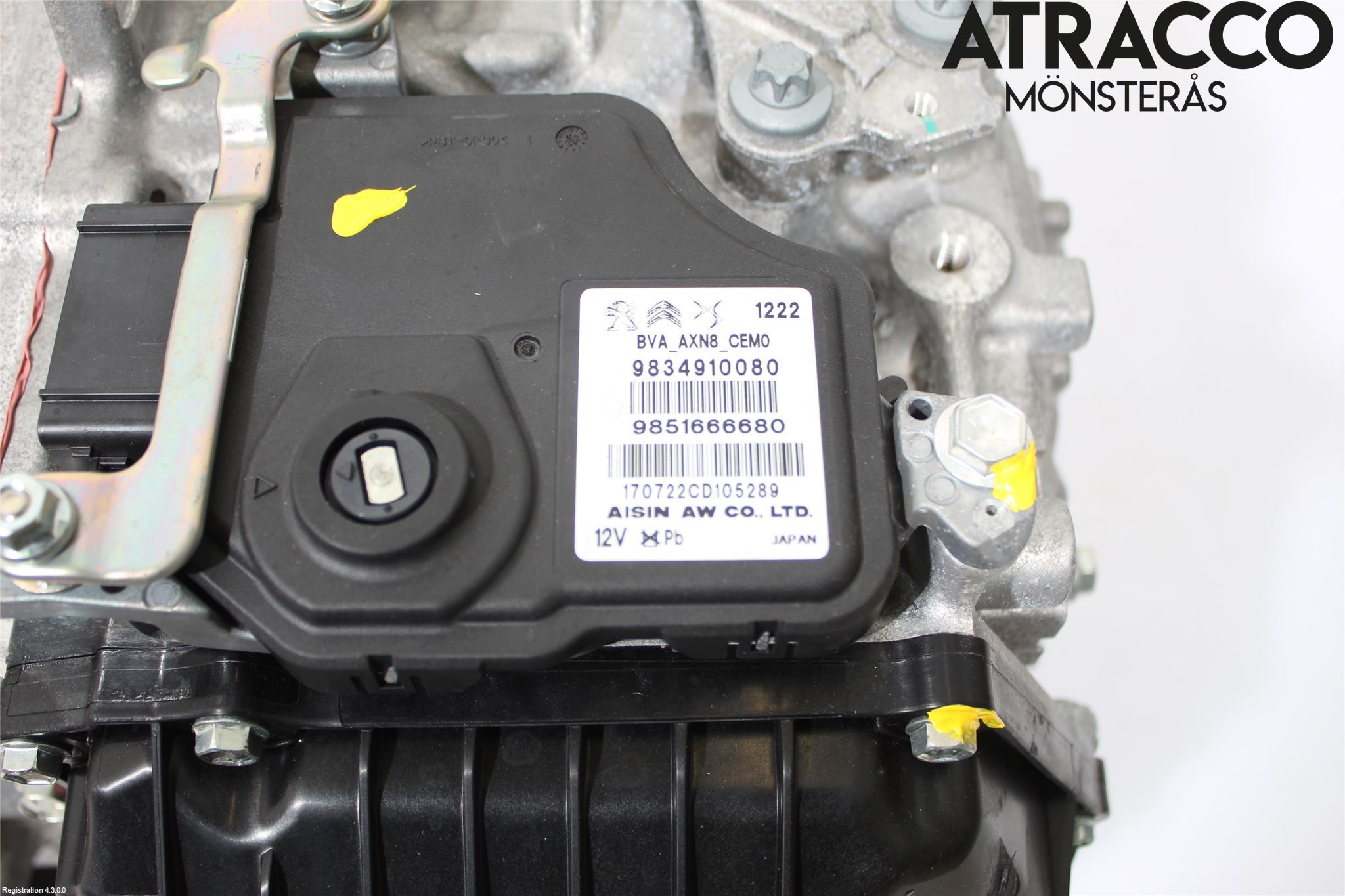 Citroen C4/E-C4 C4X/E-C4X III 21- Gearkasse Automat