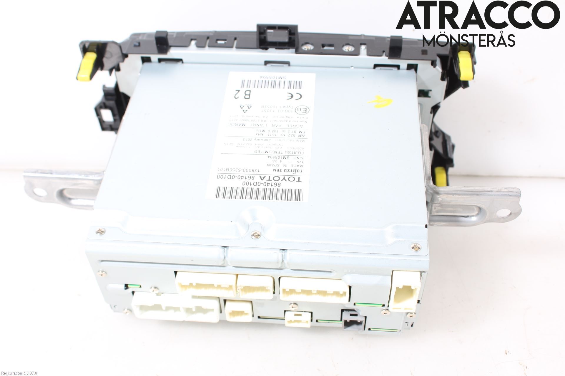 Toyota YARIS XP130 15-20 Stereo Radio