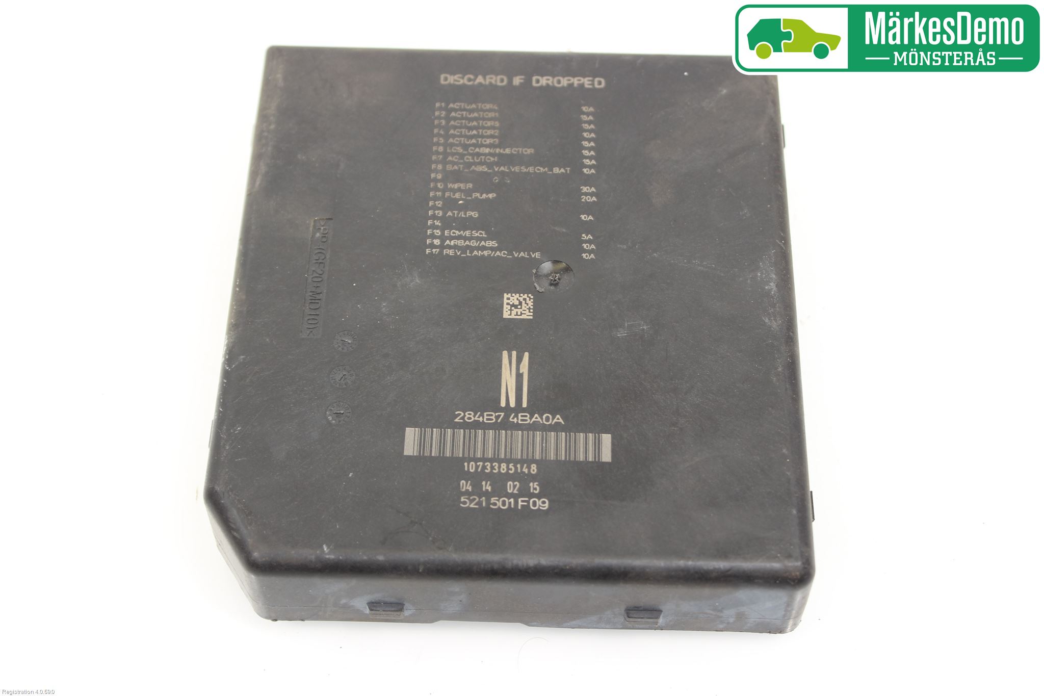 Nissan QASHQAI 14-17 Sikringsboks - Elsentral