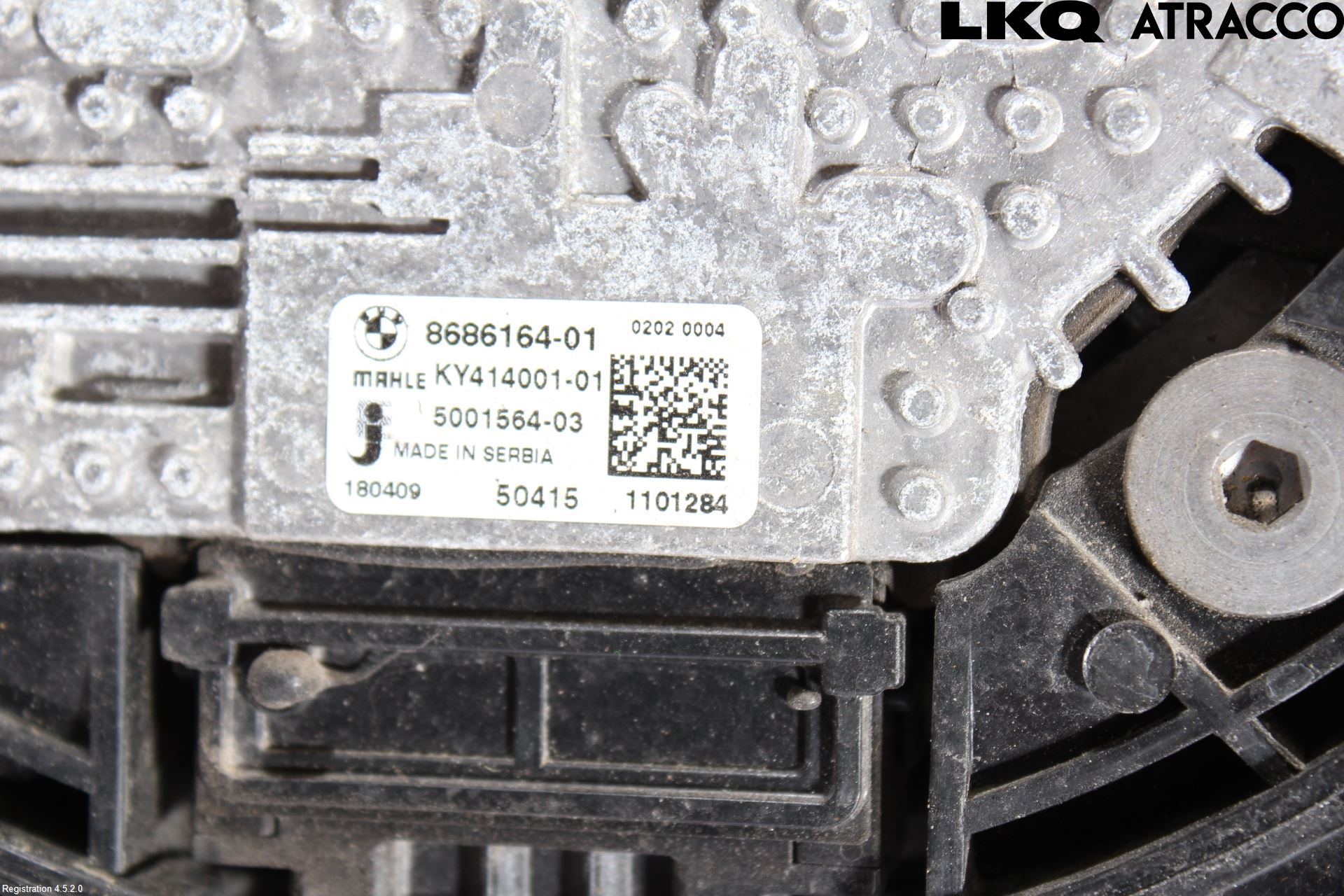 BMW 5 G30/G31/F90 17-23 Kjølevifte Elektrisk