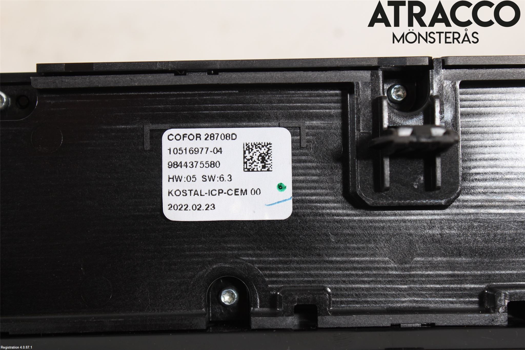 Citroen C4/E-C4 C4X/E-C4X III 21- Varme Ac Betjening-Display