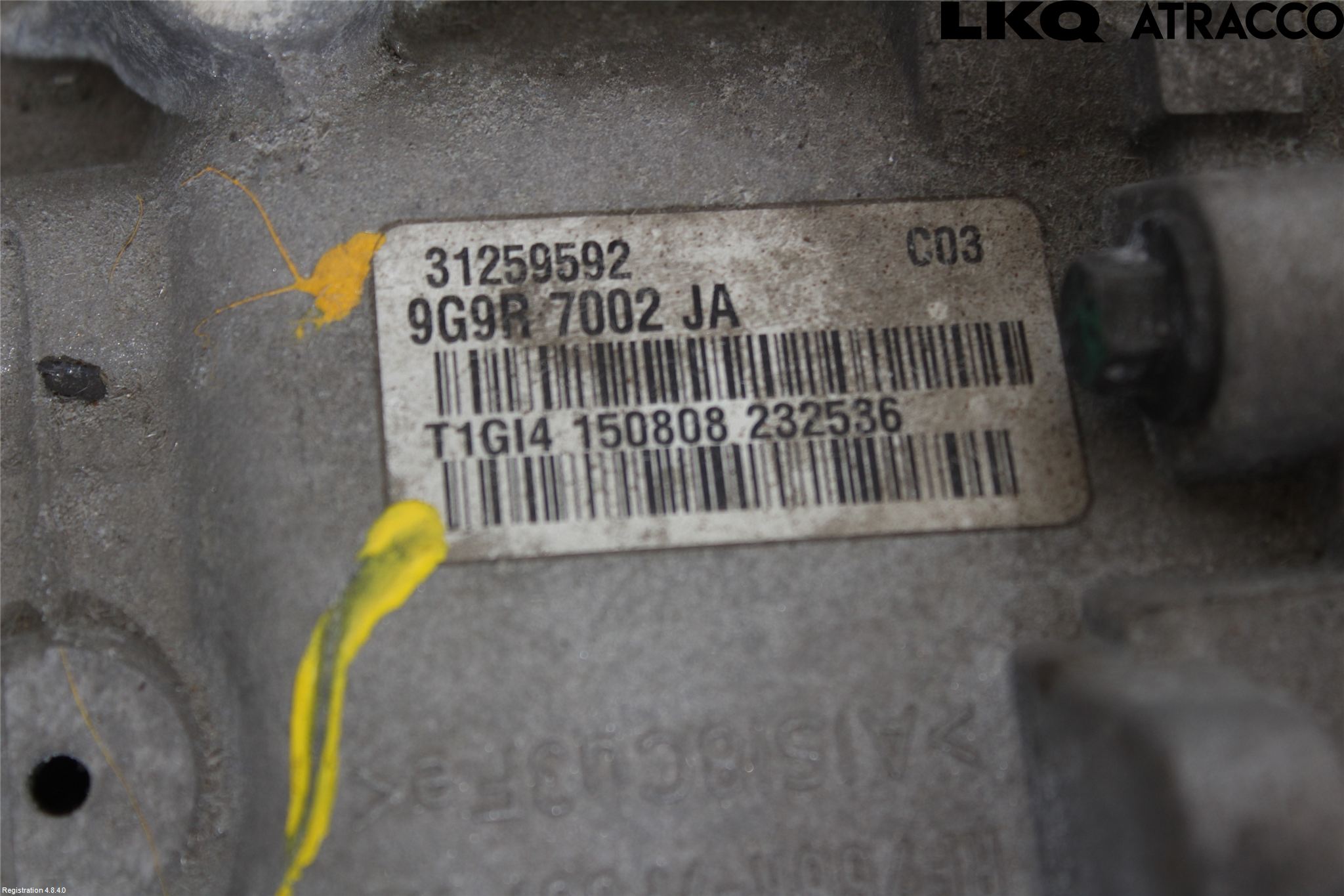Volvo V70 08-13 Gearkasse 6 Trinn