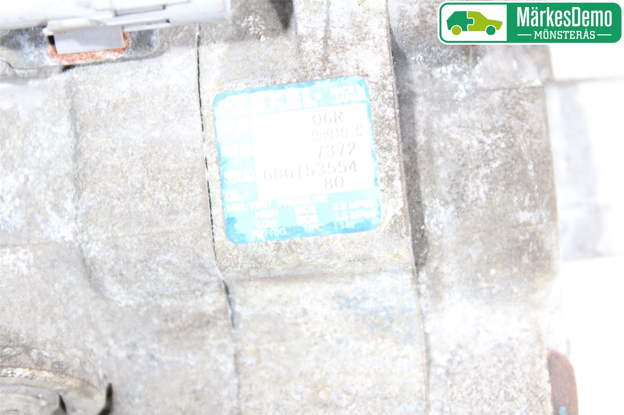 Citroen C1 06-13 Varme Ac Kompressor