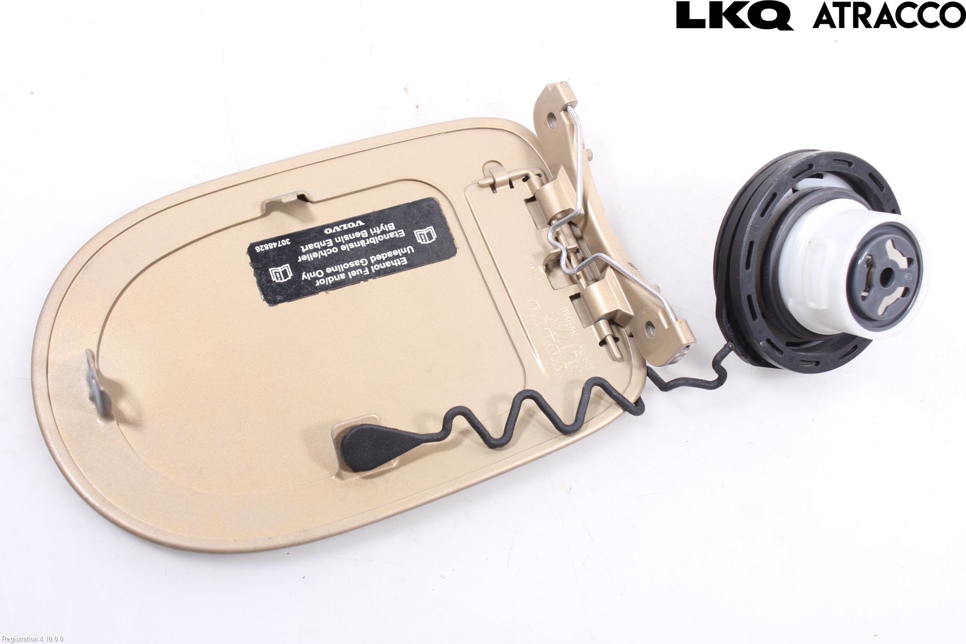 Volvo C30 07-10 Drivstoff Tankluke