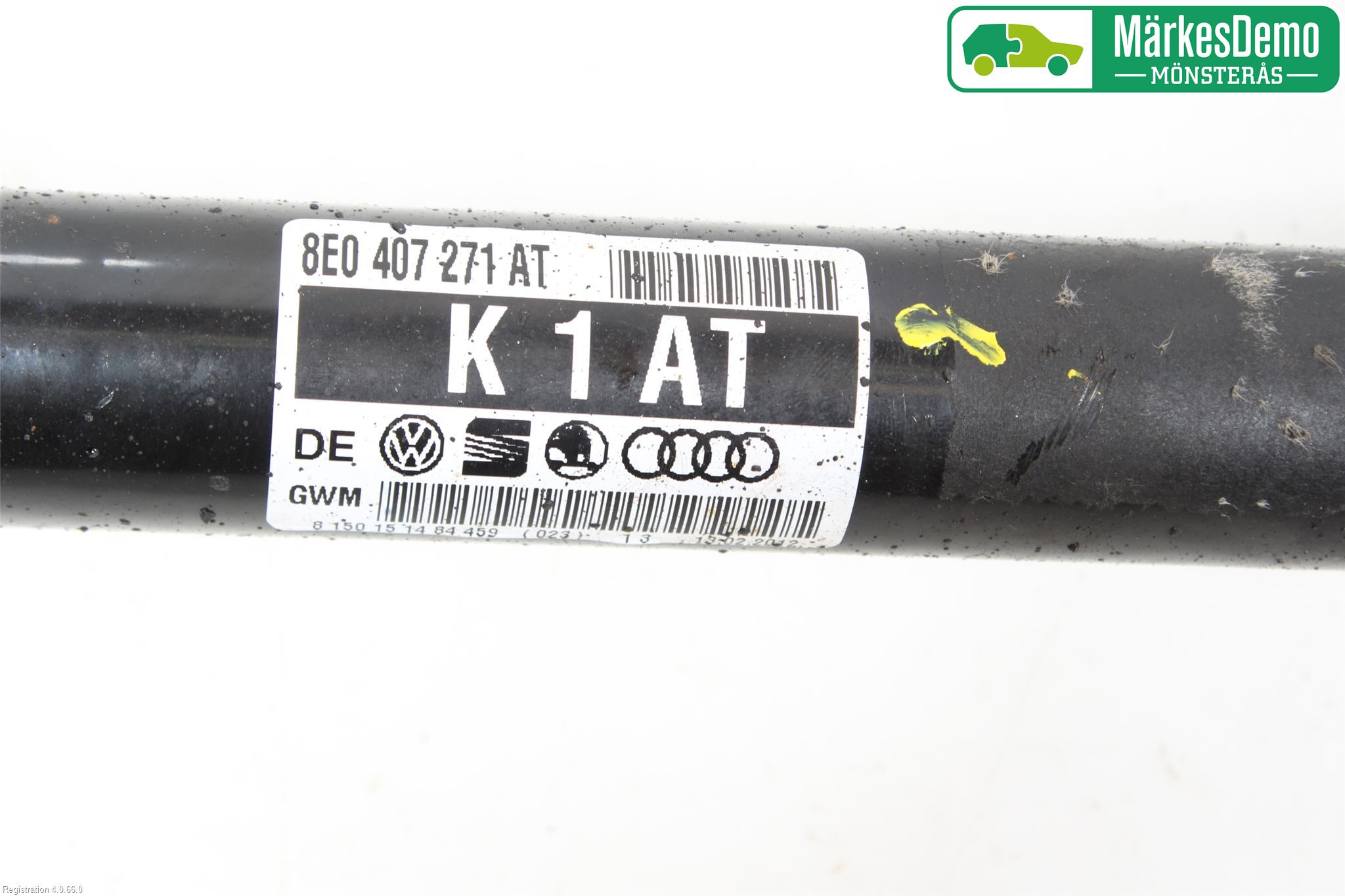 Seat EXEO Drivaksel Foran Kompl Venstre