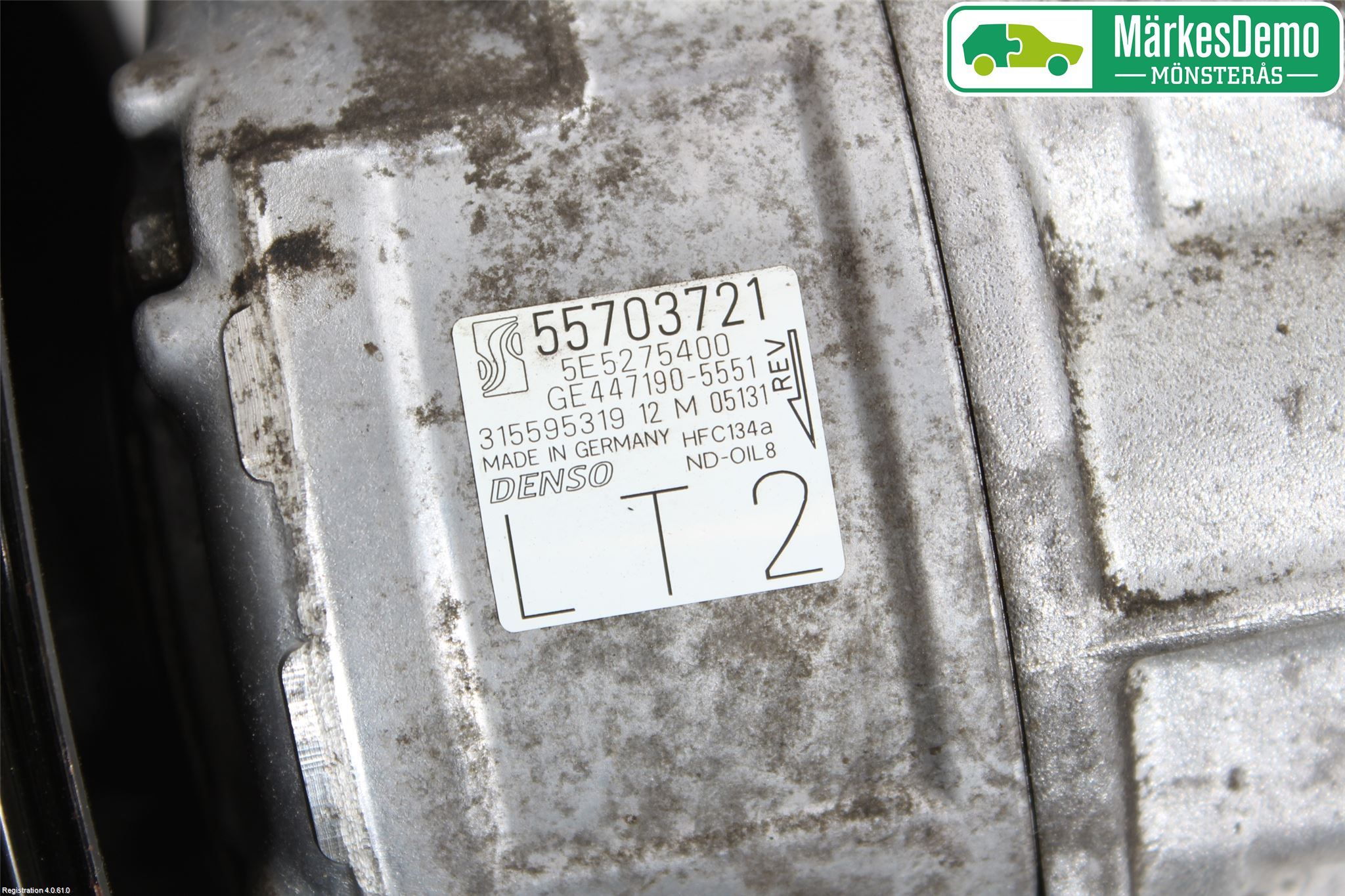 Opel CORSA D 07-14 Varme Ac Kompressor
