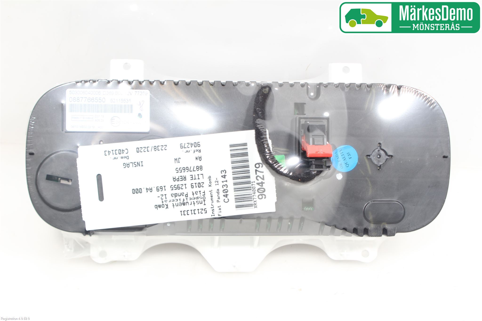 Fiat PANDA 12- Instr Kombinert