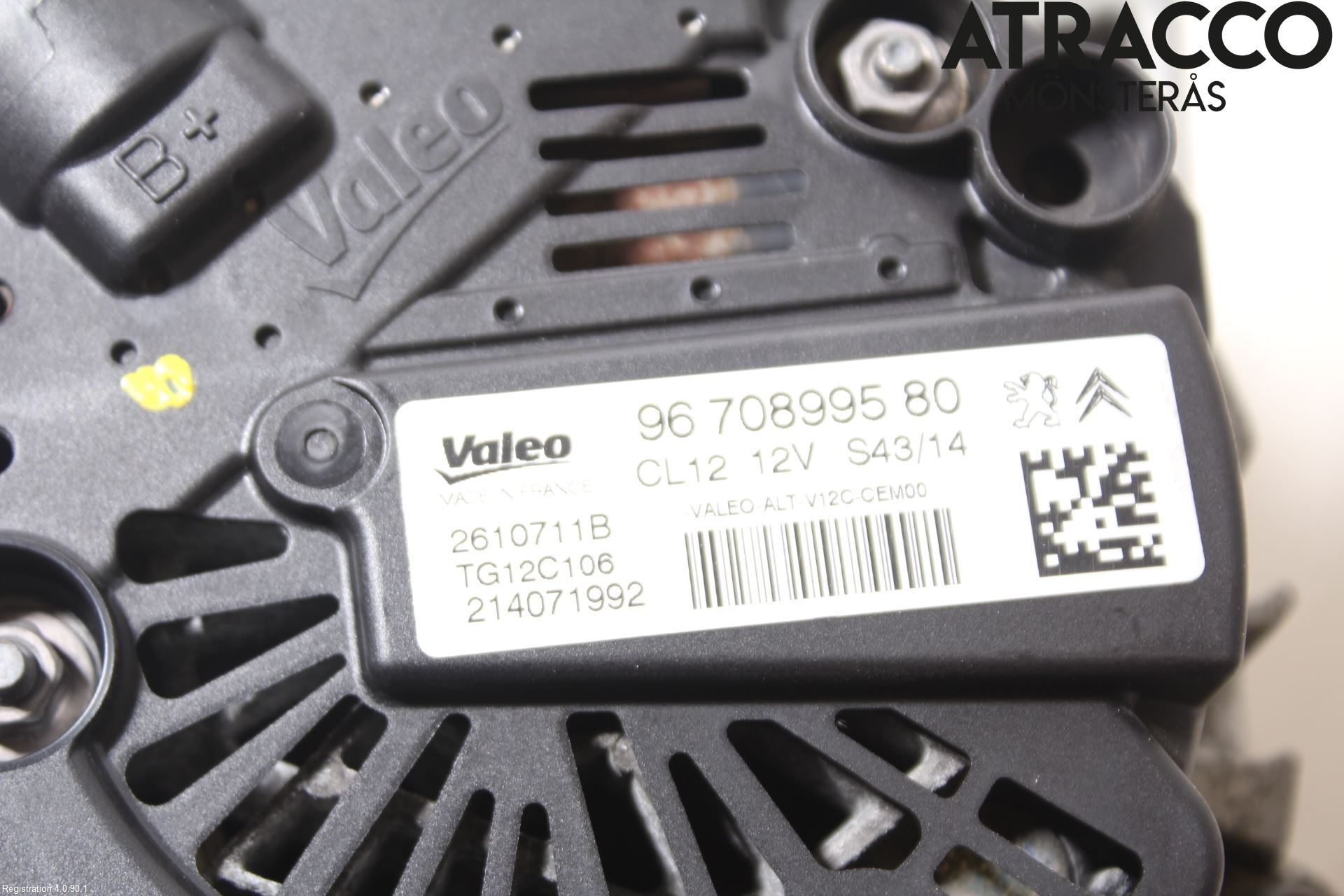 Peugeot 208 12-15 Dynamo