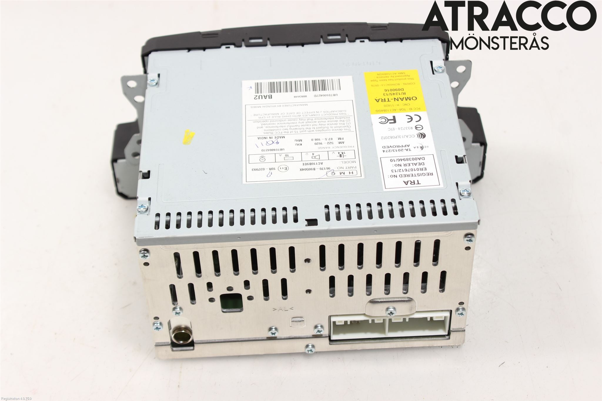 Hyundai i10 BA 14-16 Stereo Radio