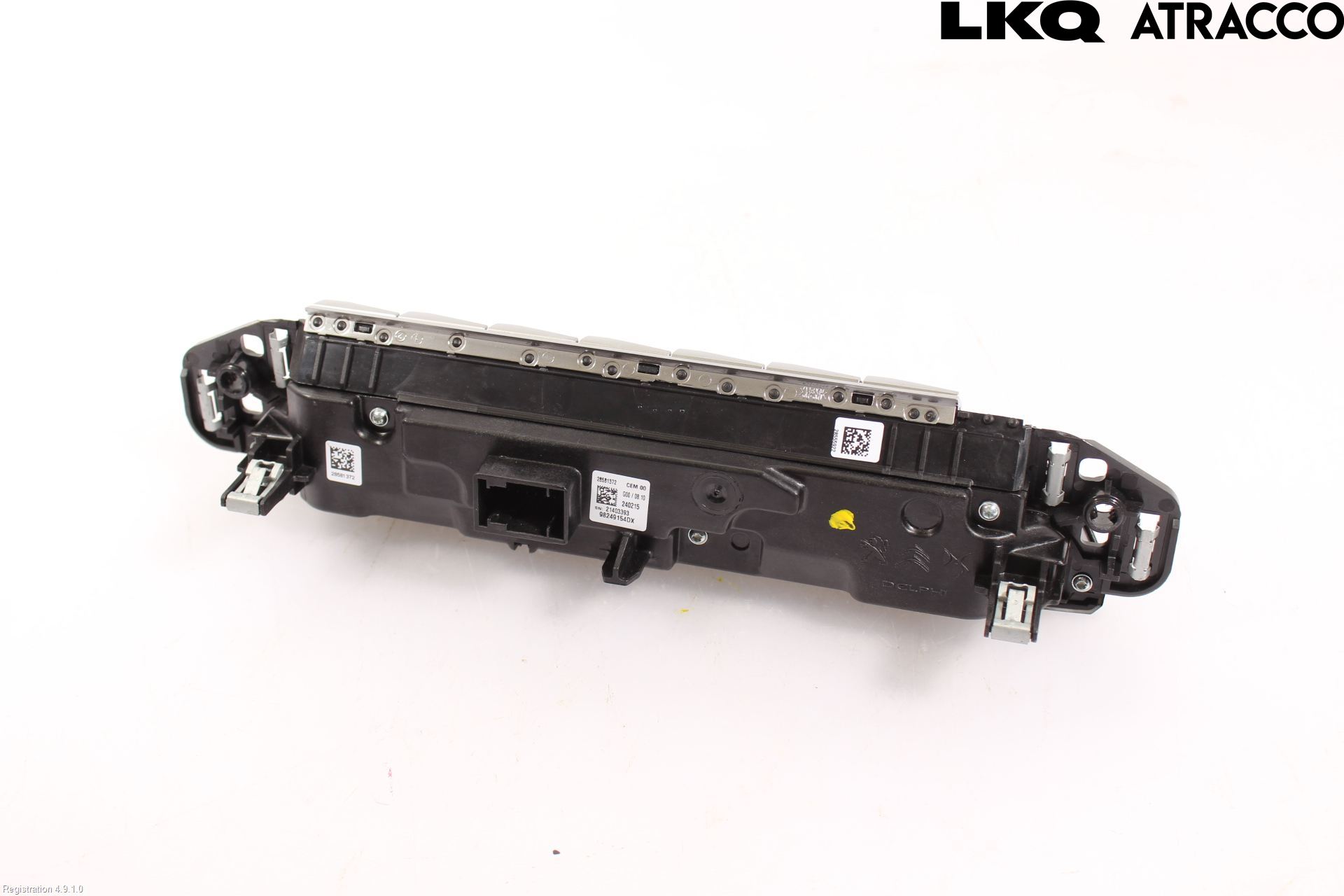 Peugeot 5008 17-24 Varme Ac Betjening-Display