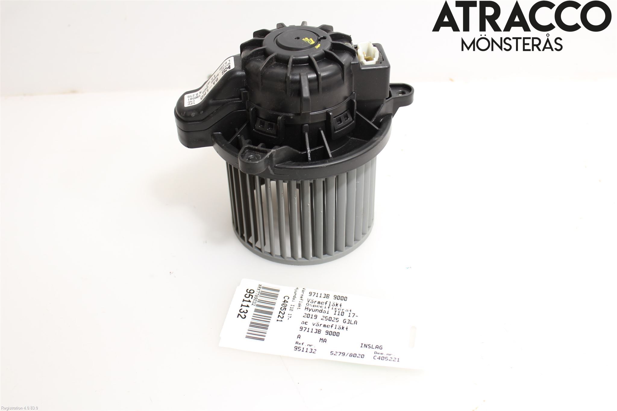 Hyundai i10 BA 17-20 Varmeapparat Viftemotor