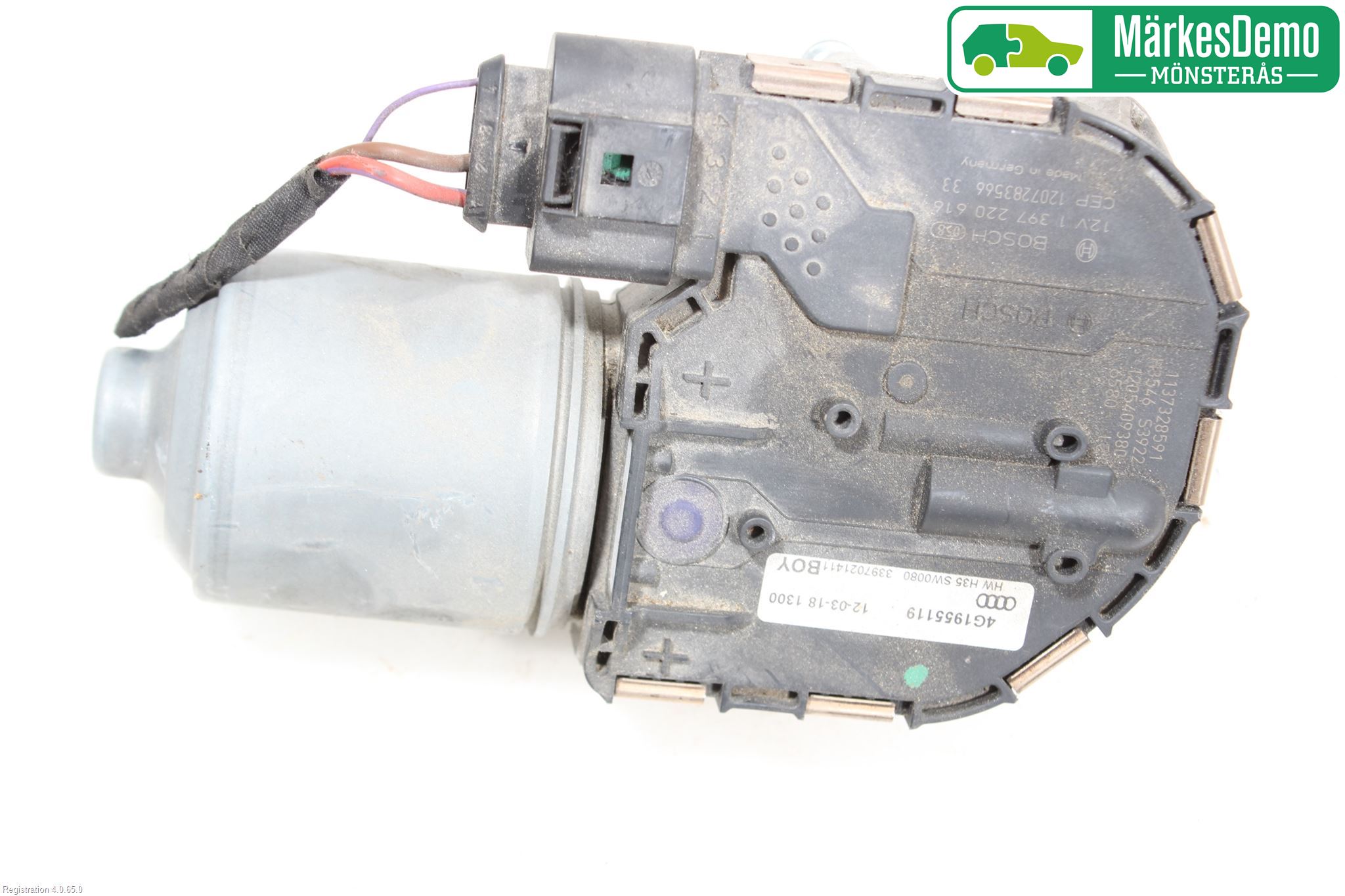 Audi A7/S7 4G 11-17 Viskermotor Frontrute