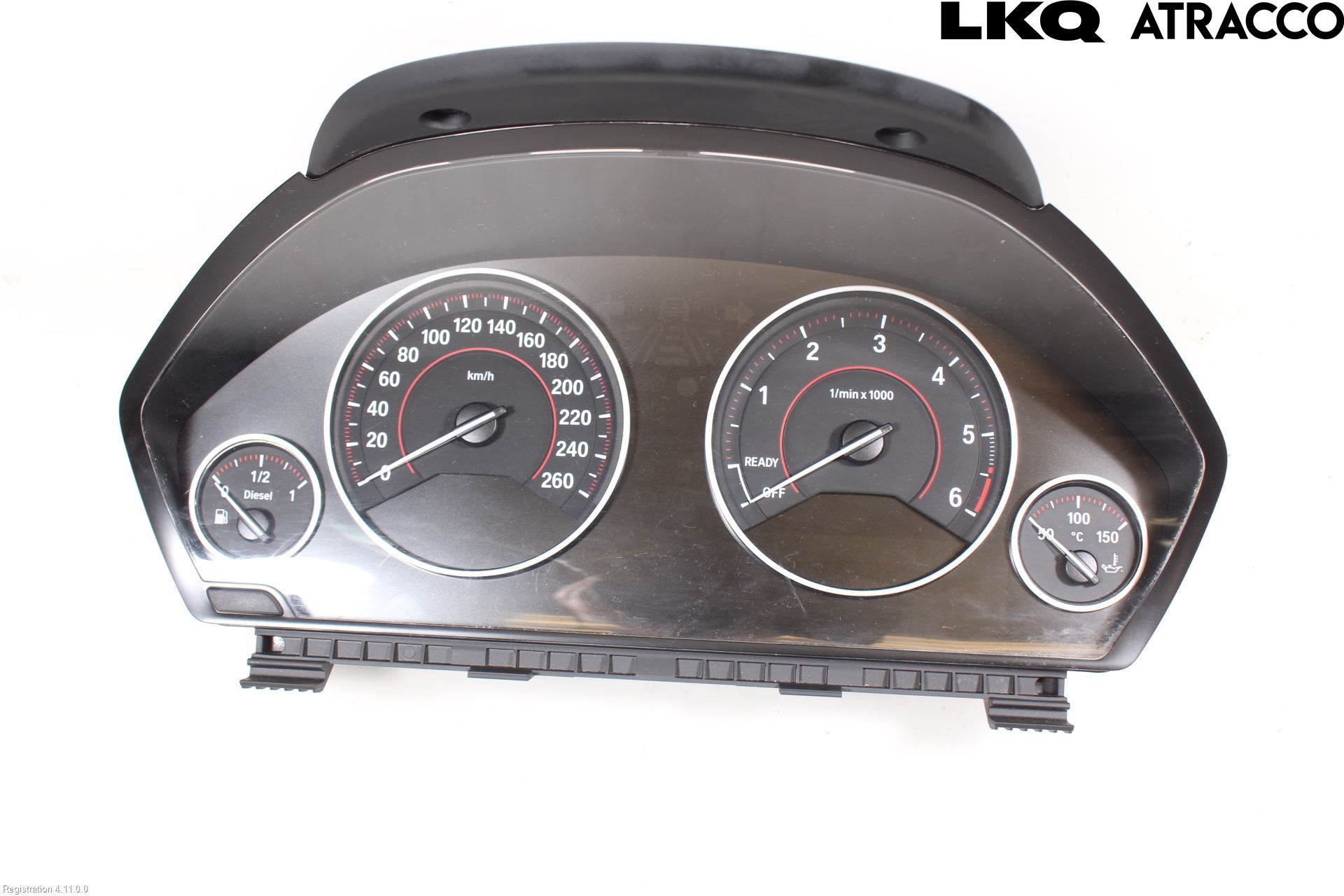 BMW 3 F30/F31/F80 12-19 Instr Kombinert