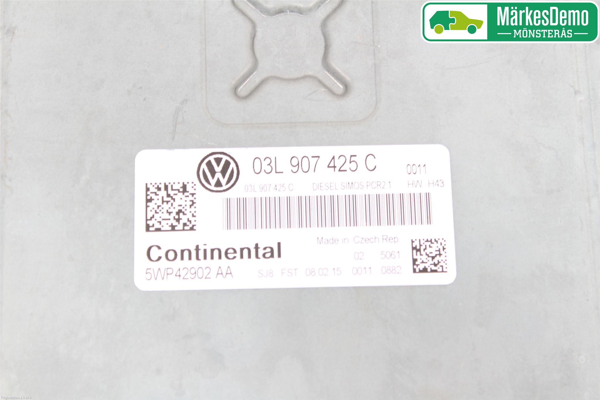 Volkswagen VW CADDY 11-15 Styreenhet Innsprøytning