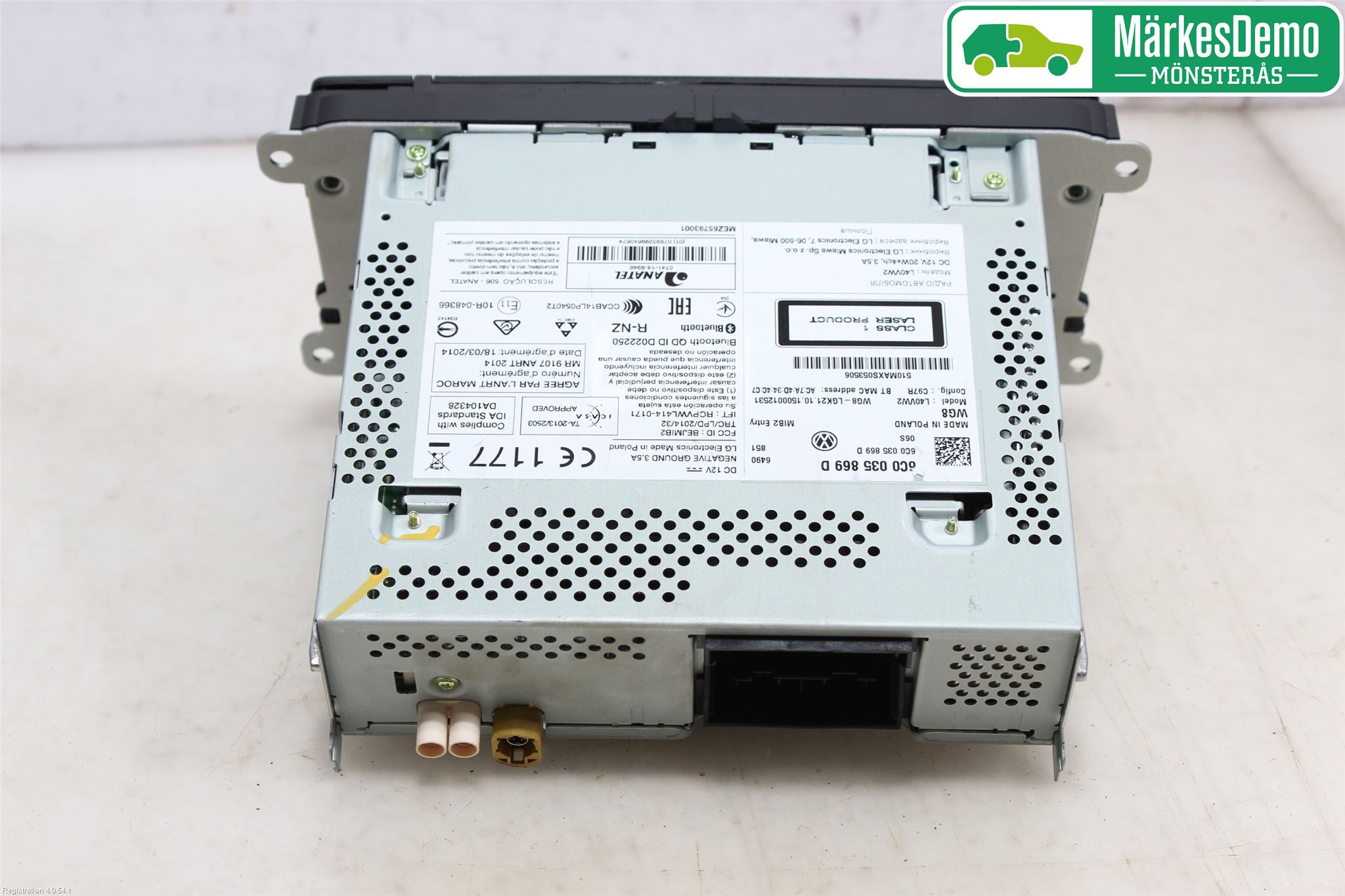 Volkswagen VW POLO 10-17 Stereo Radio