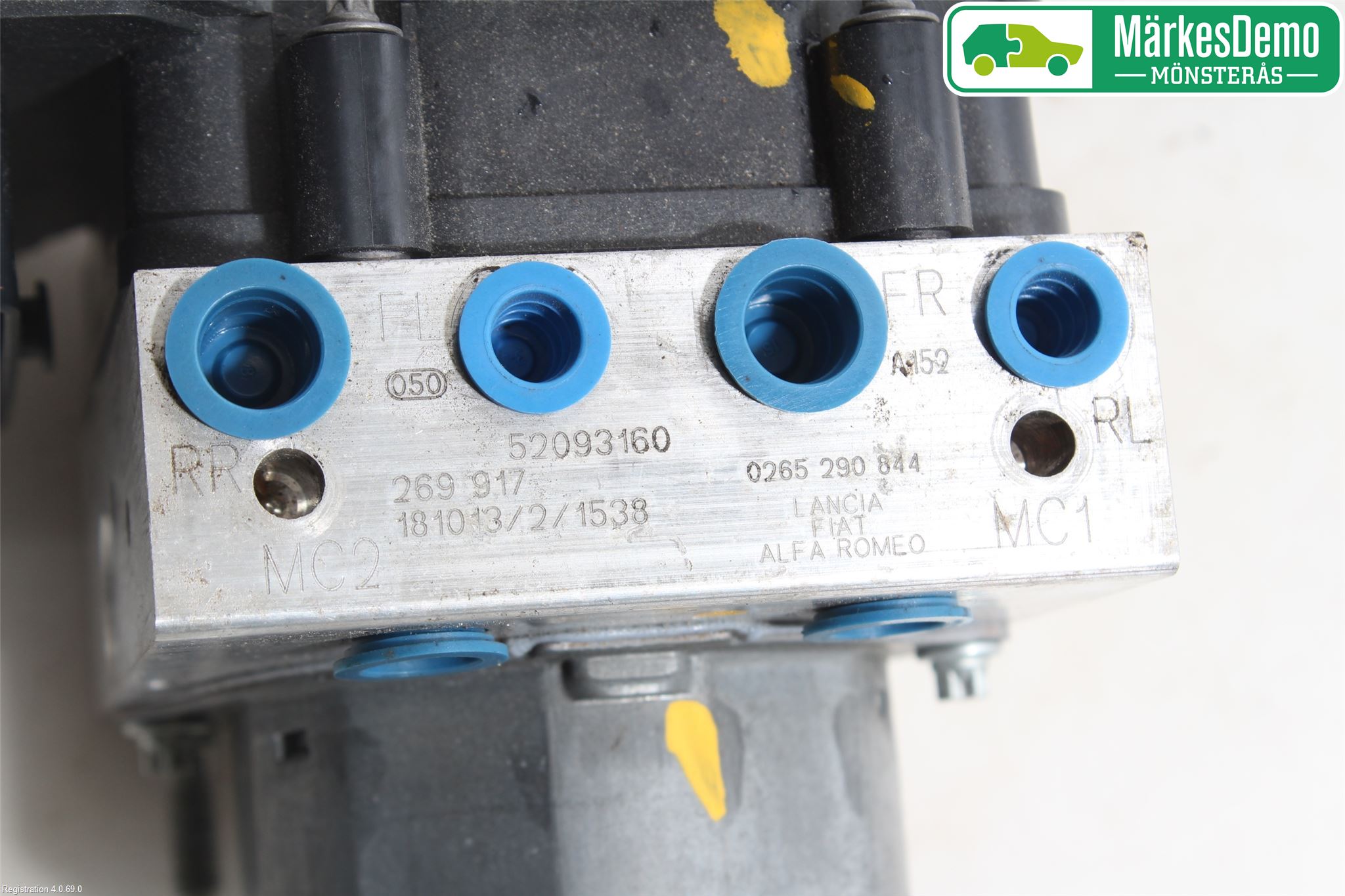 Fiat PANDA 12- Abs Hydraulikkaggregat
