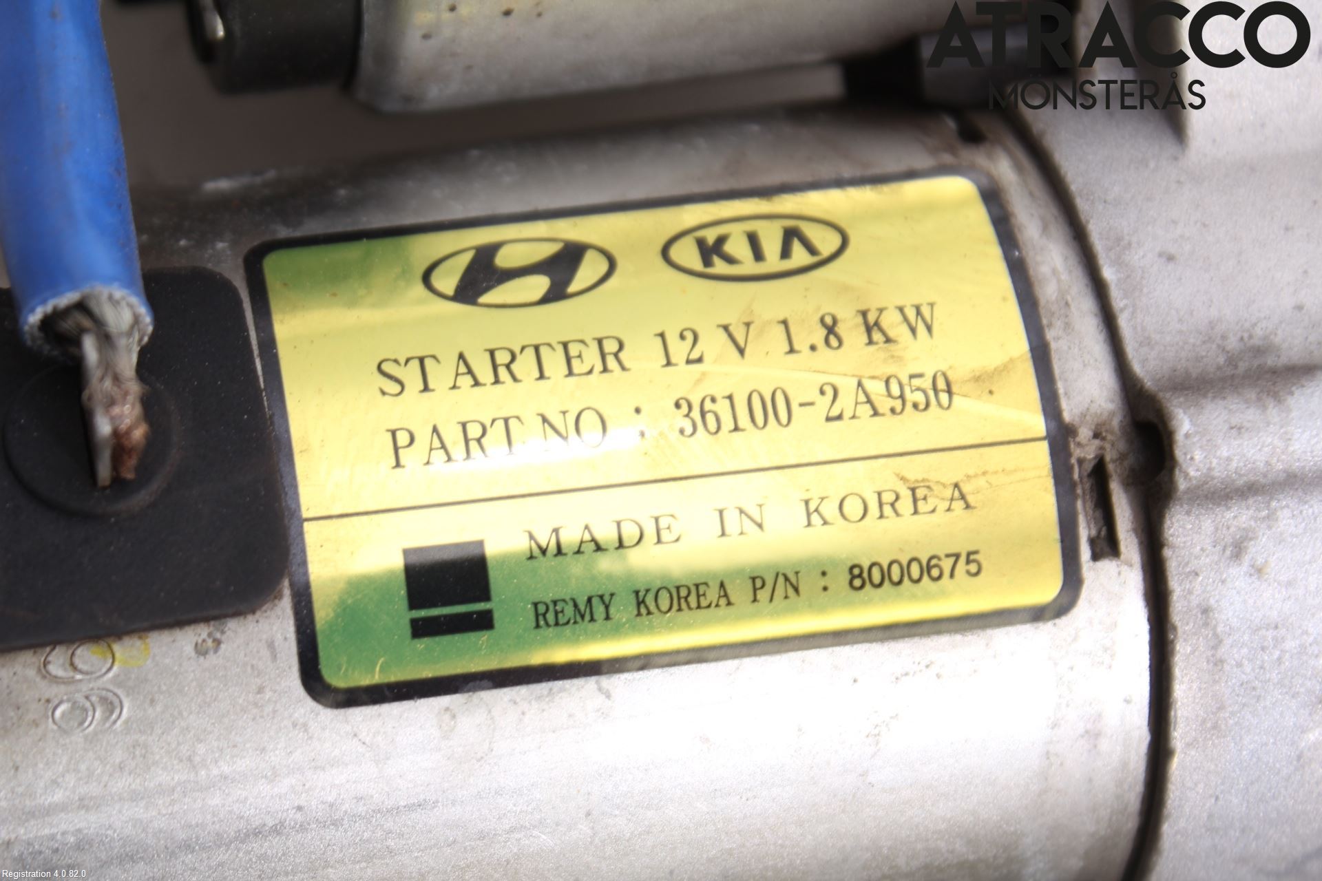 Hyundai i40 16-18 Startmotor Diesel
