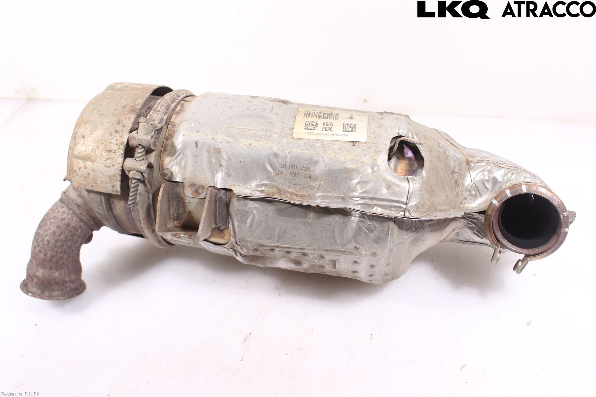 Peugeot 2008 13-20 Eksos Partikketfilter