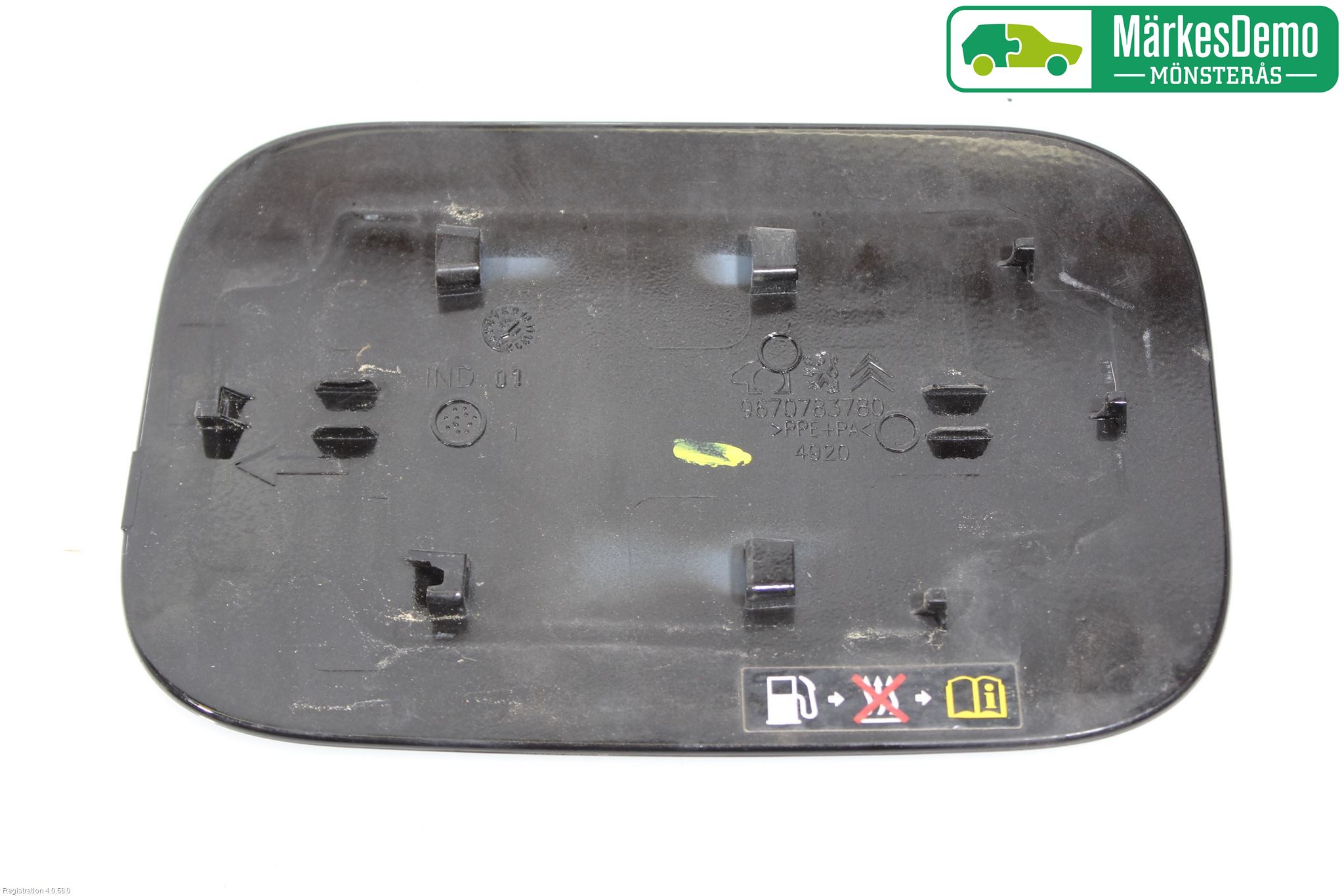 Peugeot 508 11-18 Drivstoff Tankluke